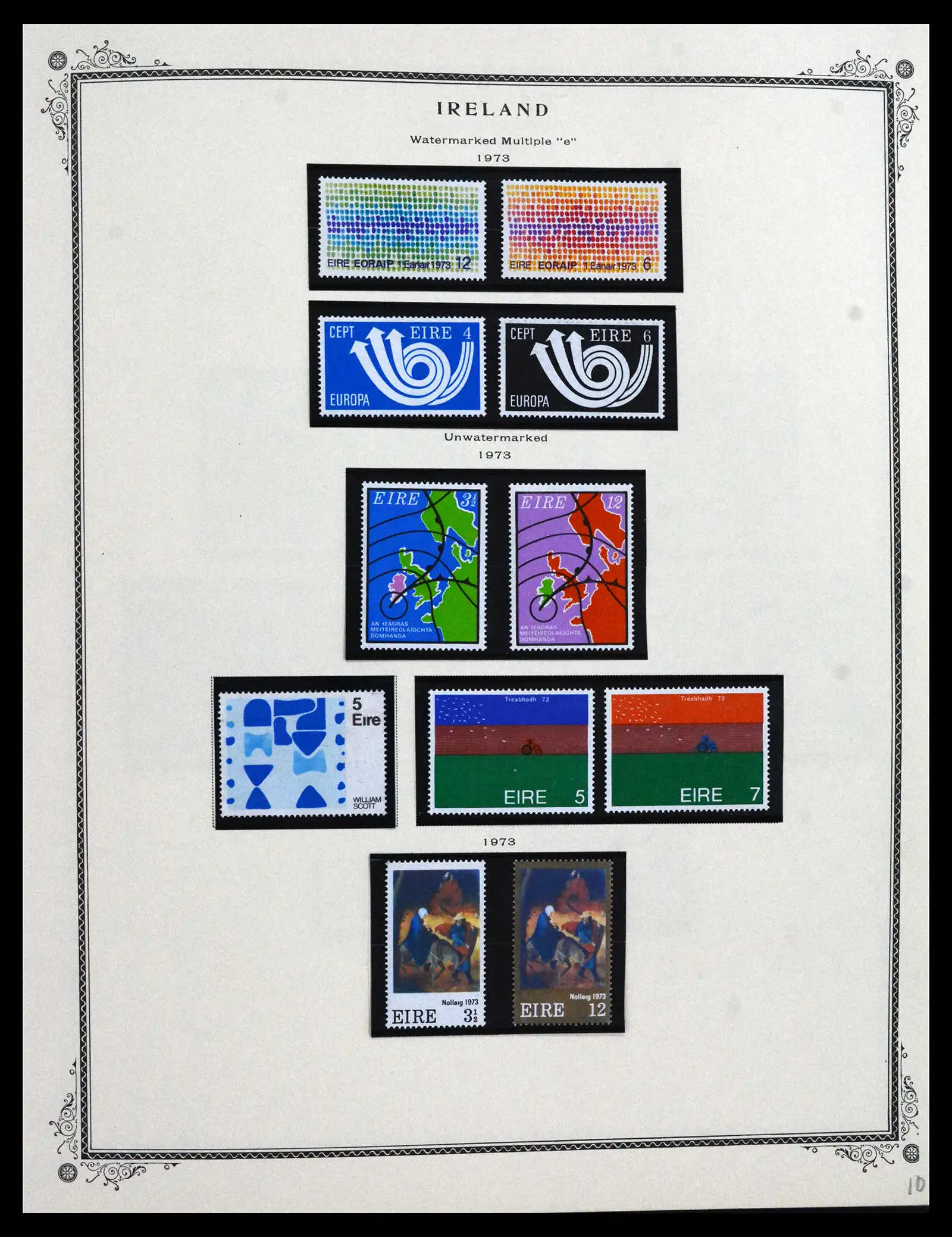 41838 0020 - Stamp collection 41838 Ireland 1922-1998.
