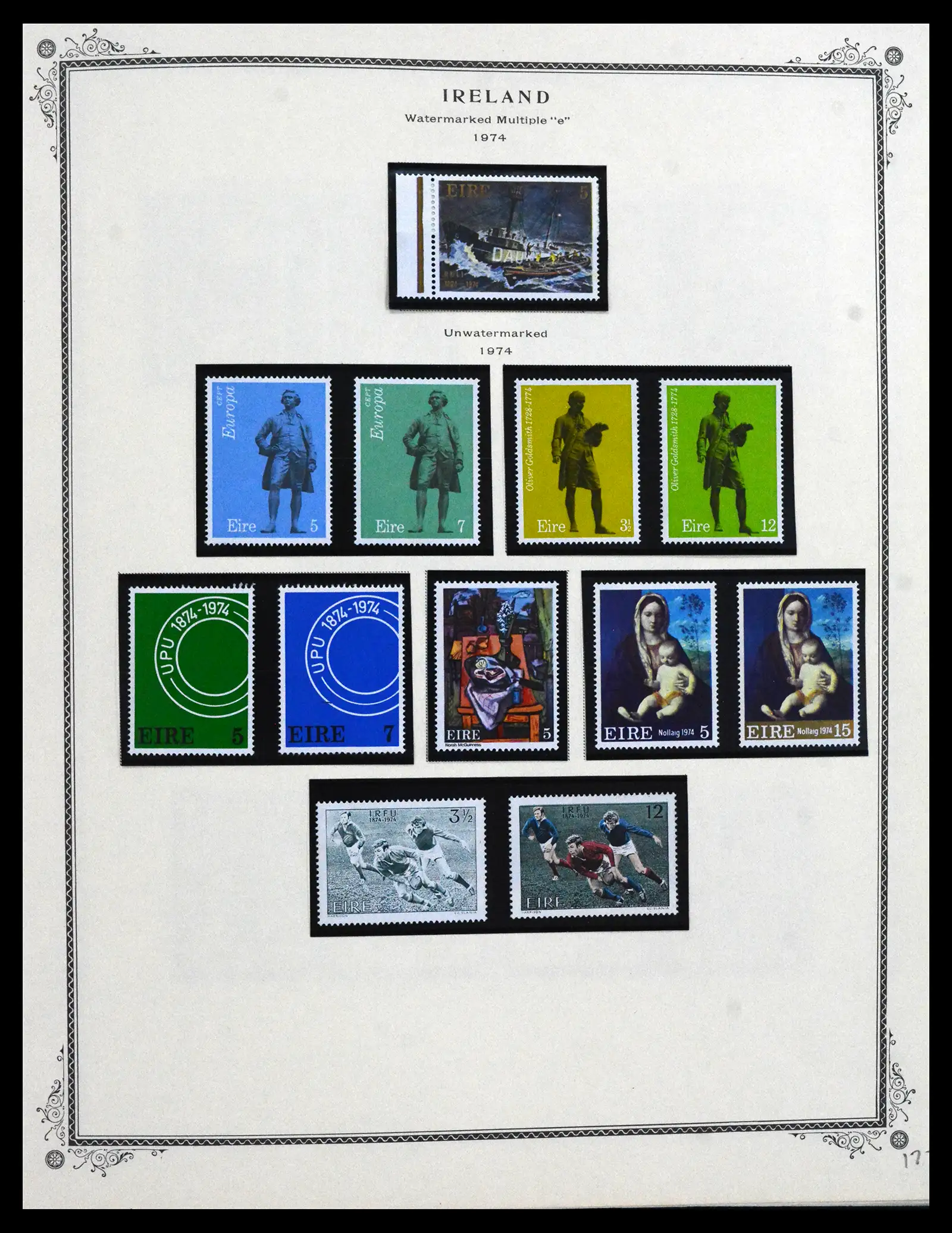 41838 0021 - Stamp collection 41838 Ireland 1922-1998.