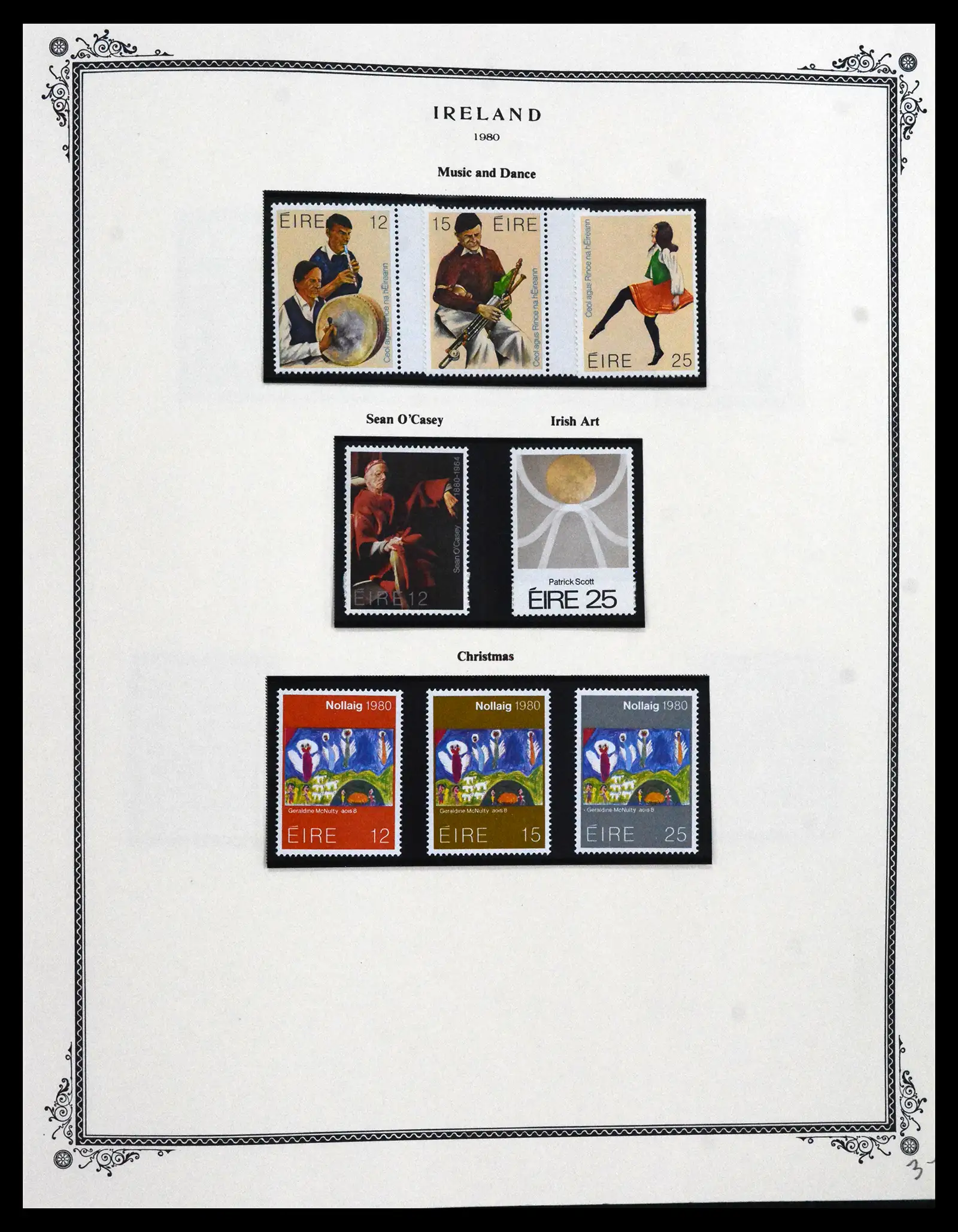 41838 0033 - Stamp collection 41838 Ireland 1922-1998.
