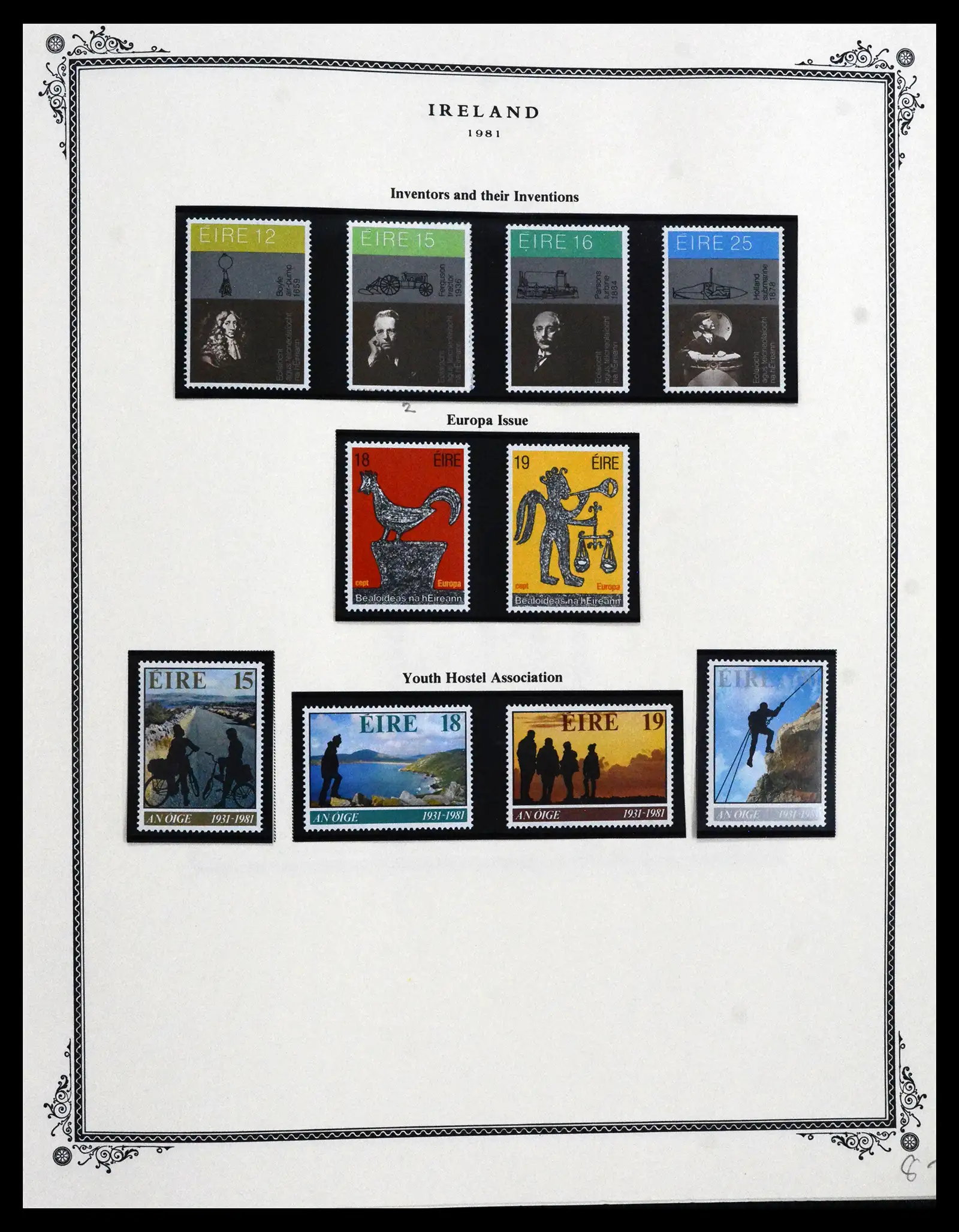 41838 0034 - Stamp collection 41838 Ireland 1922-1998.