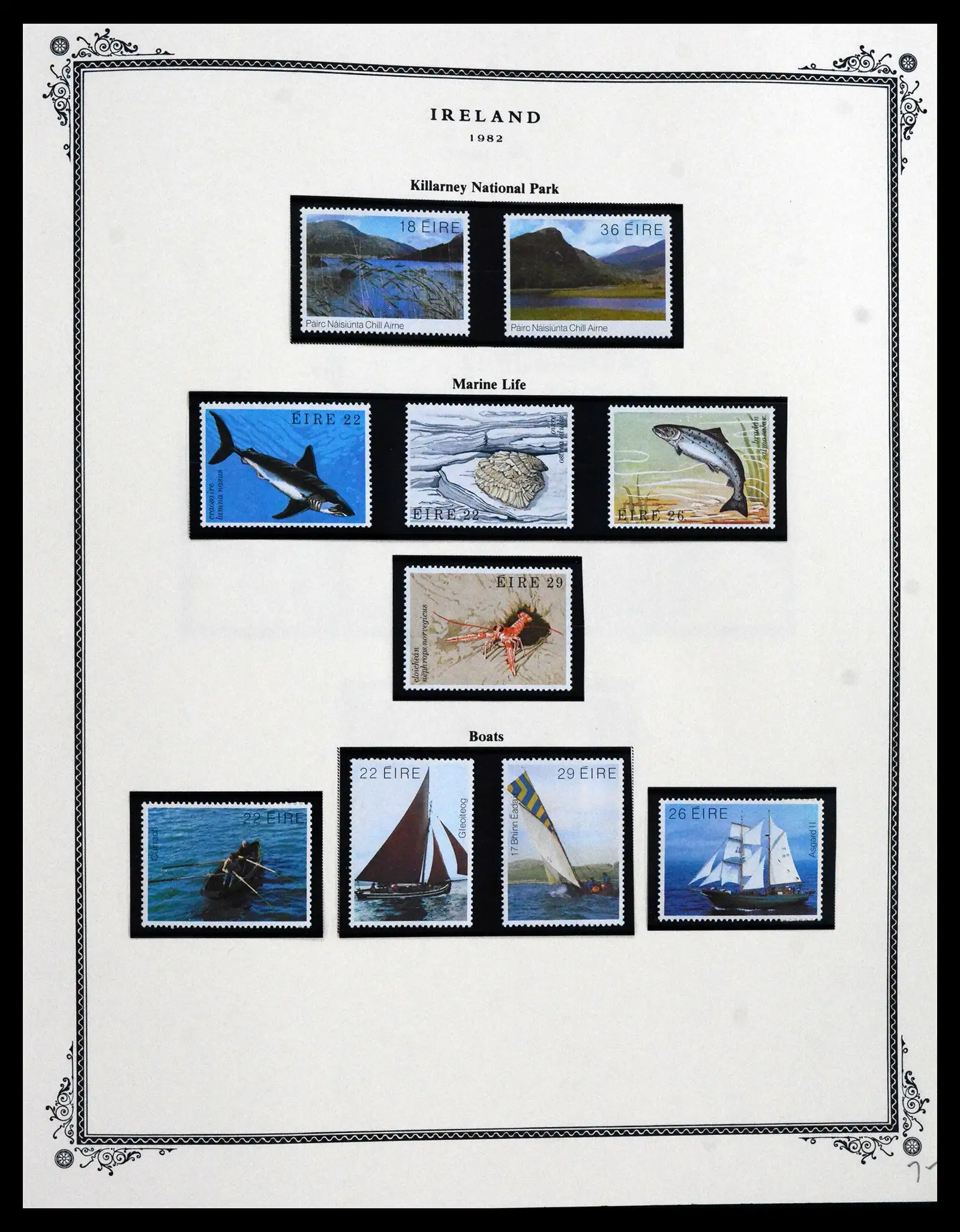 41838 0037 - Stamp collection 41838 Ireland 1922-1998.
