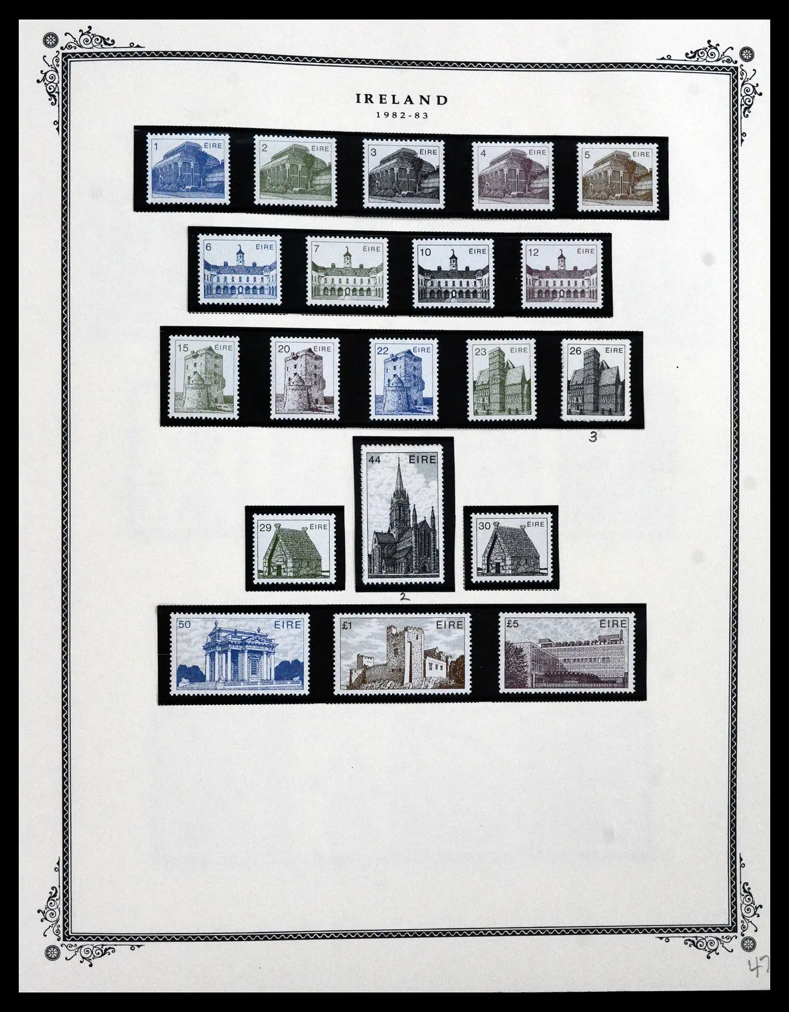 41838 0039 - Stamp collection 41838 Ireland 1922-1998.