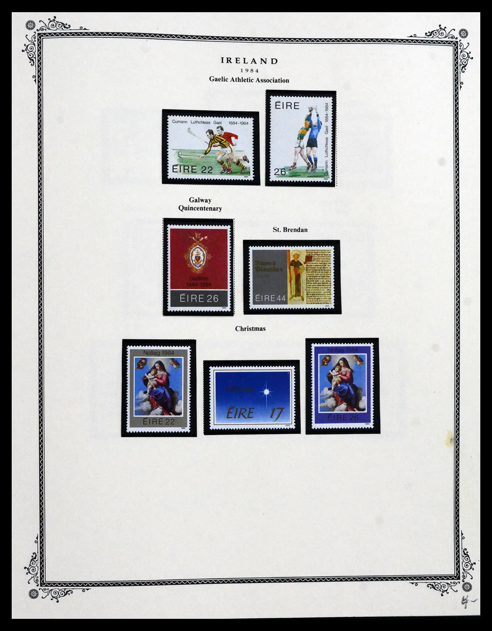 41838 0044 - Stamp collection 41838 Ireland 1922-1998.