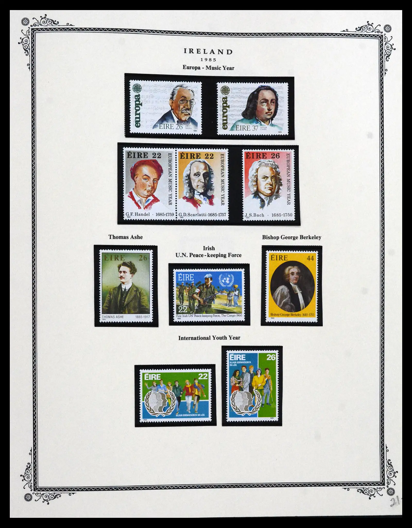41838 0046 - Stamp collection 41838 Ireland 1922-1998.