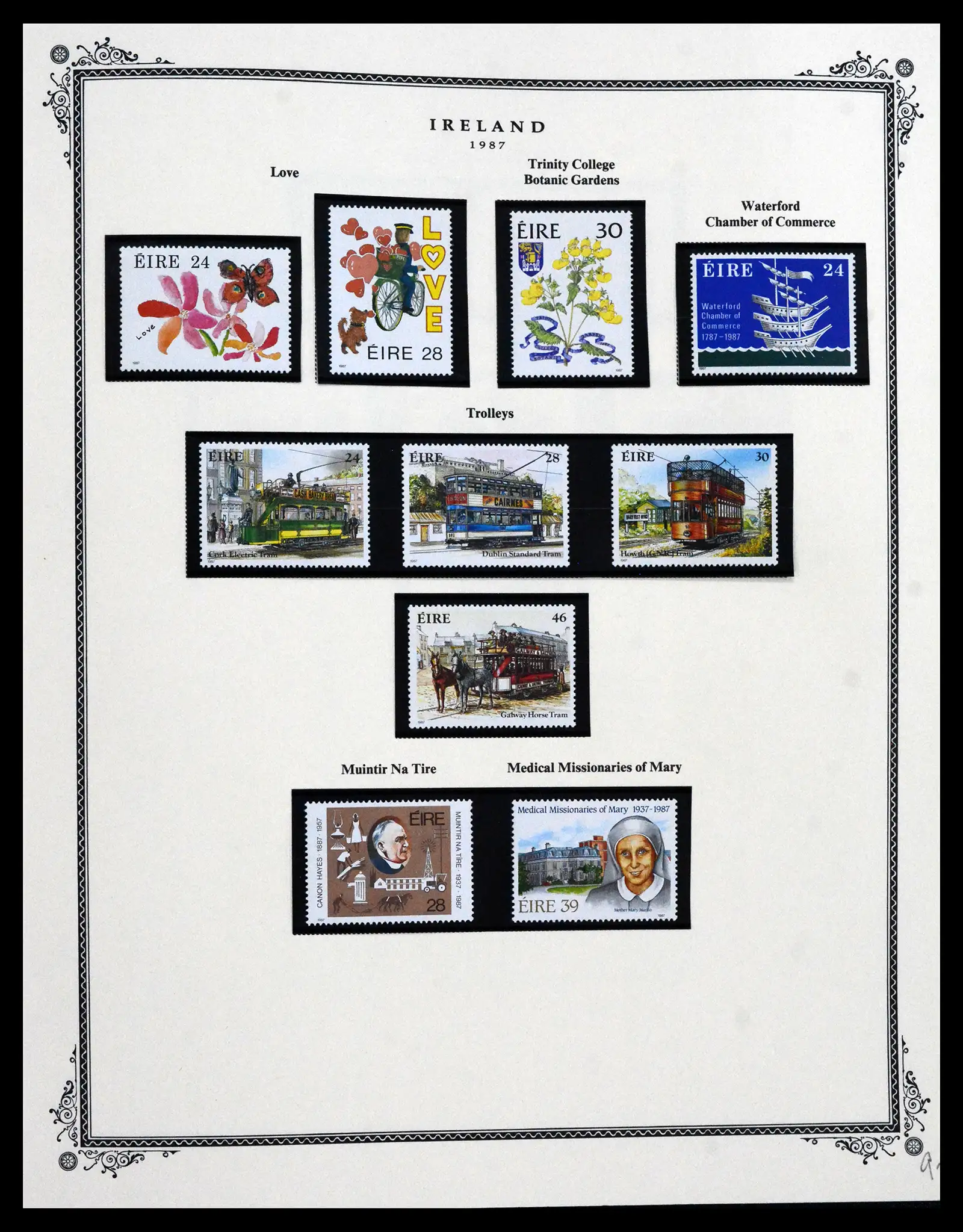 41838 0051 - Stamp collection 41838 Ireland 1922-1998.