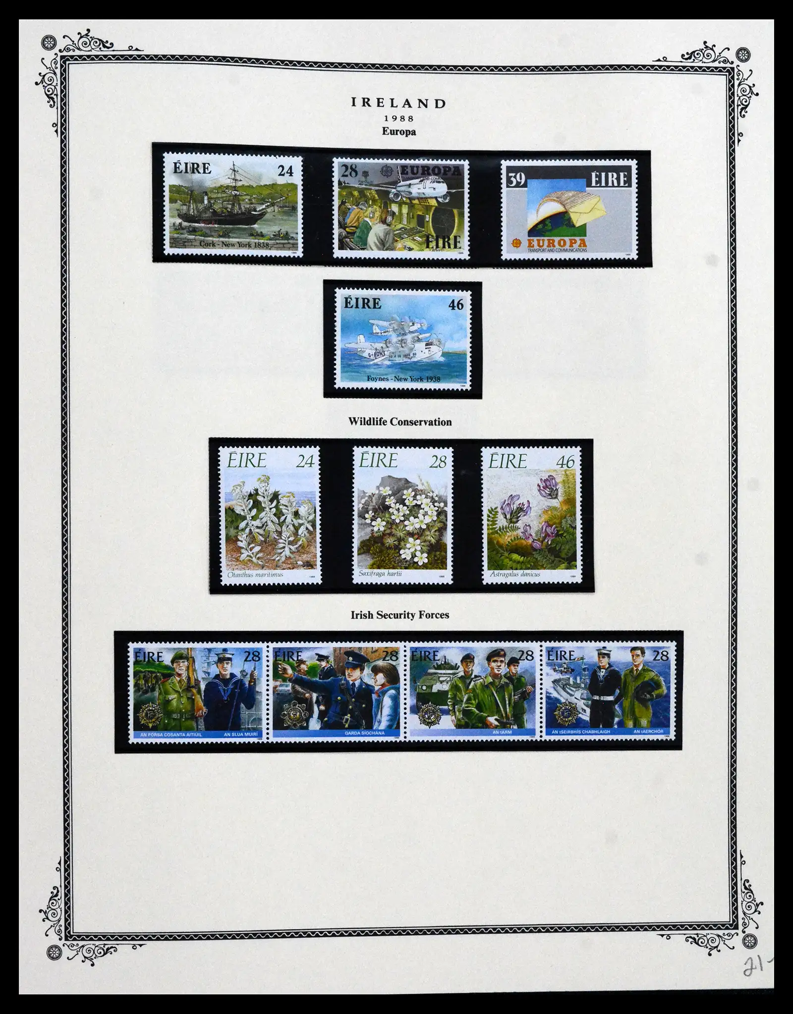 41838 0055 - Stamp collection 41838 Ireland 1922-1998.