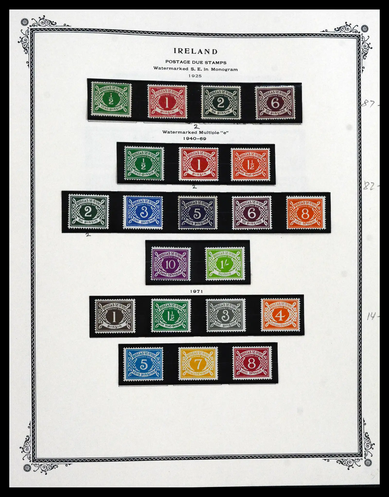 41838 0057 - Stamp collection 41838 Ireland 1922-1998.