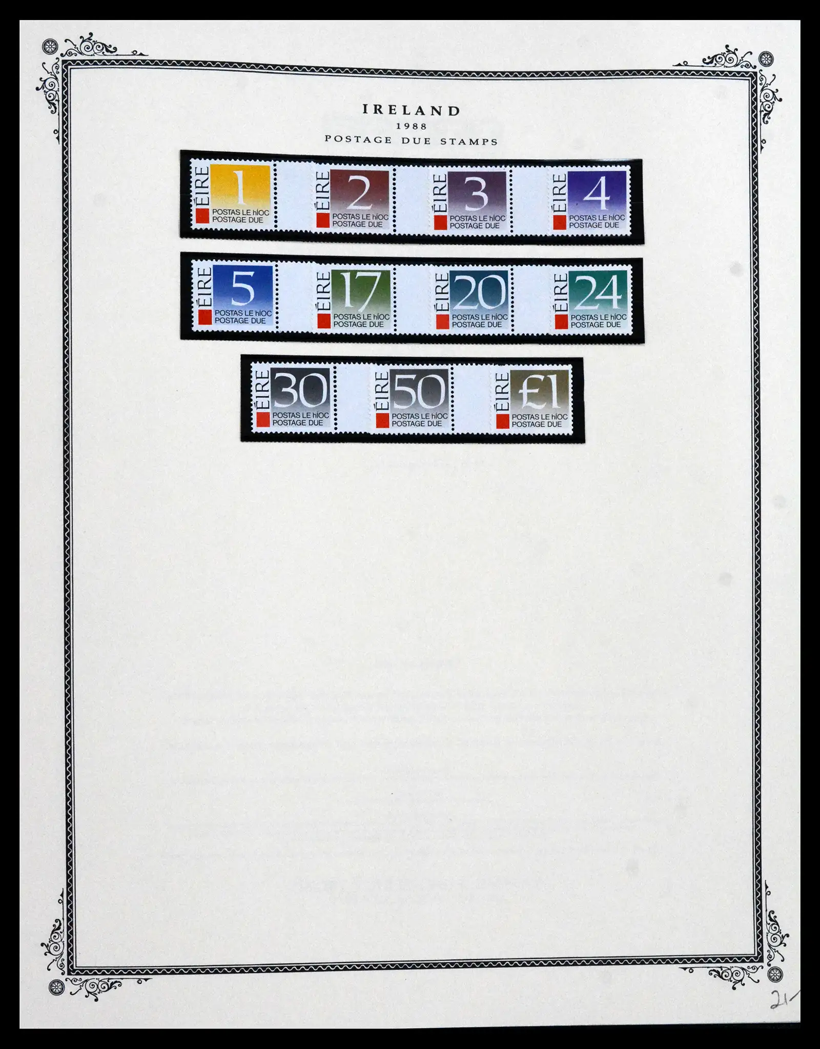 41838 0059 - Stamp collection 41838 Ireland 1922-1998.