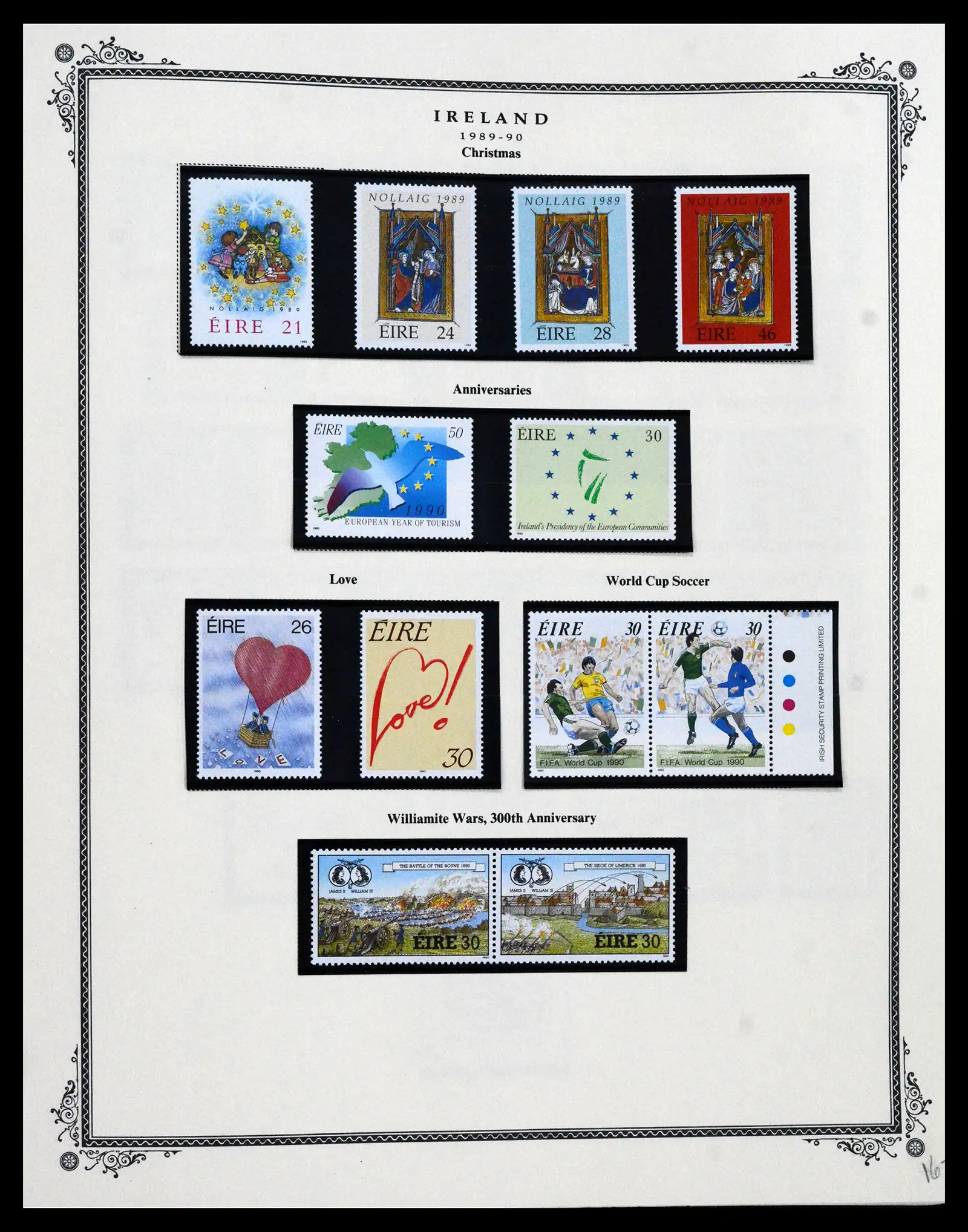 41838 0063 - Stamp collection 41838 Ireland 1922-1998.