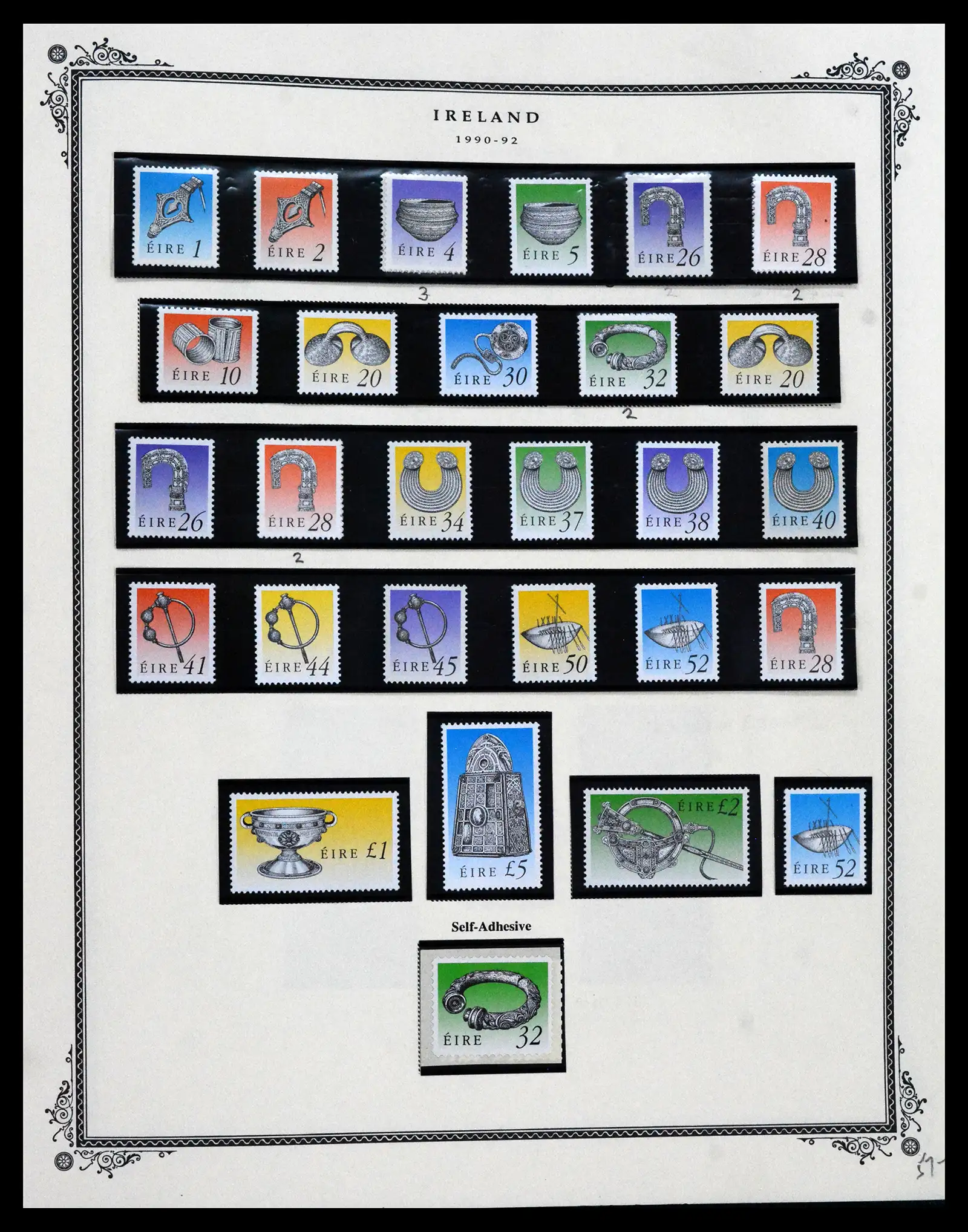 41838 0064 - Stamp collection 41838 Ireland 1922-1998.