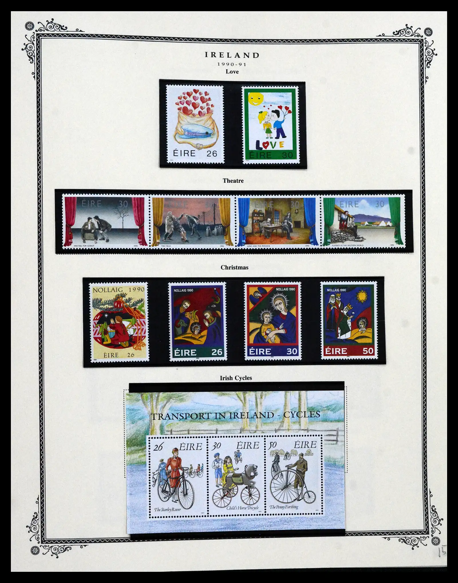 41838 0067 - Stamp collection 41838 Ireland 1922-1998.