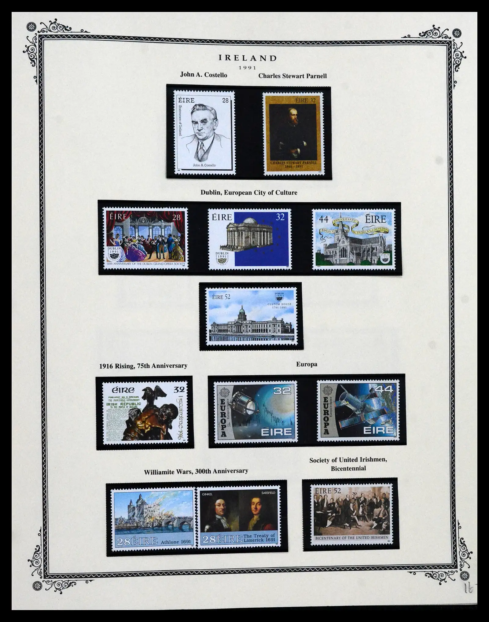 41838 0068 - Stamp collection 41838 Ireland 1922-1998.
