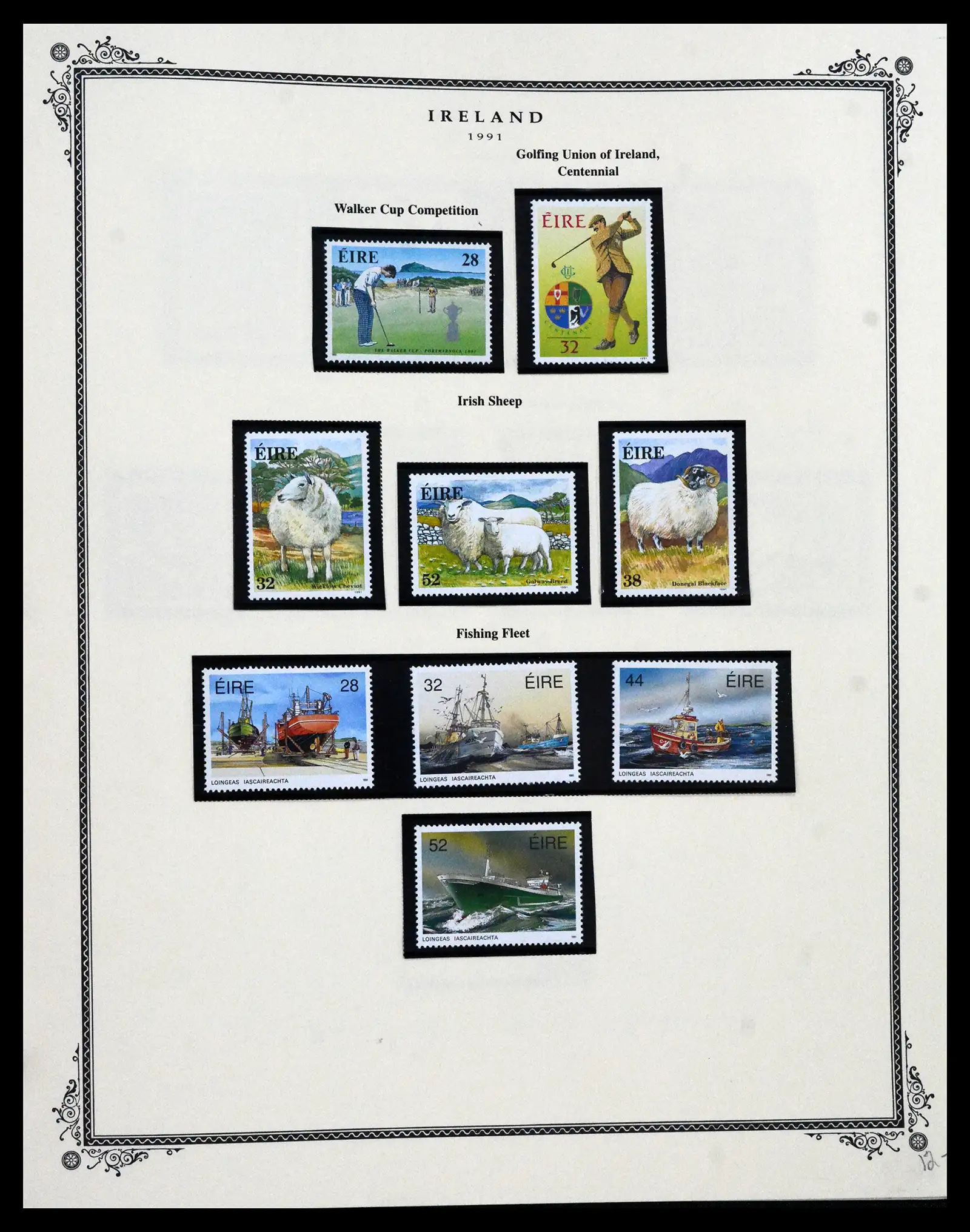 41838 0069 - Stamp collection 41838 Ireland 1922-1998.