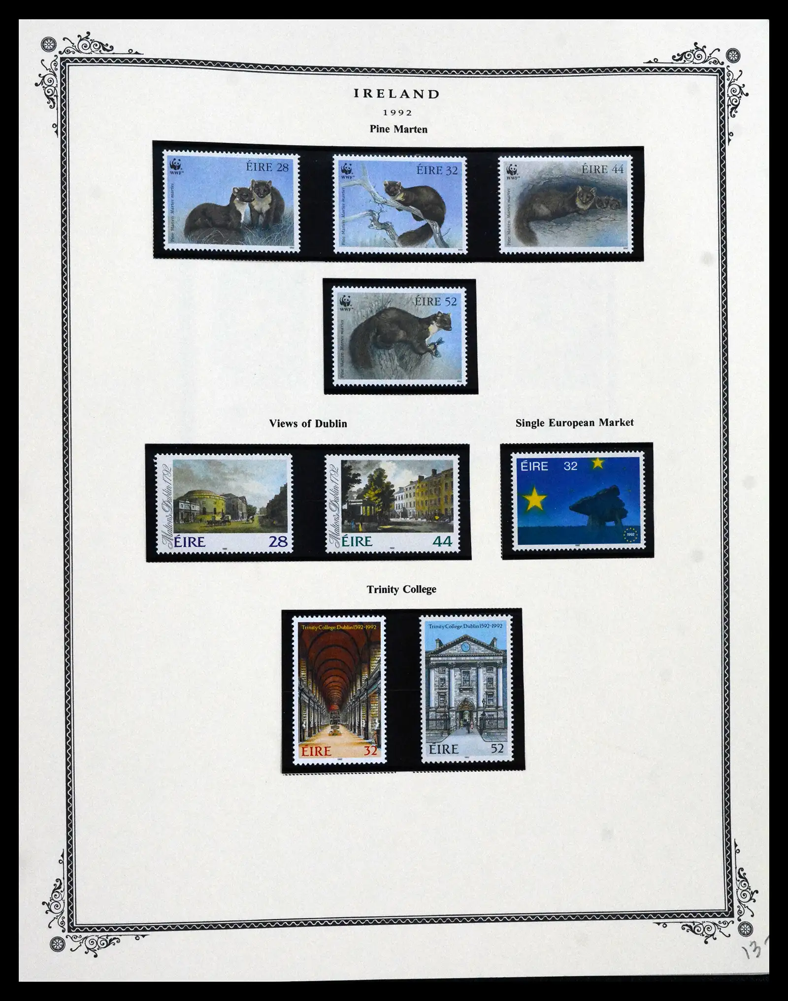 41838 0072 - Stamp collection 41838 Ireland 1922-1998.