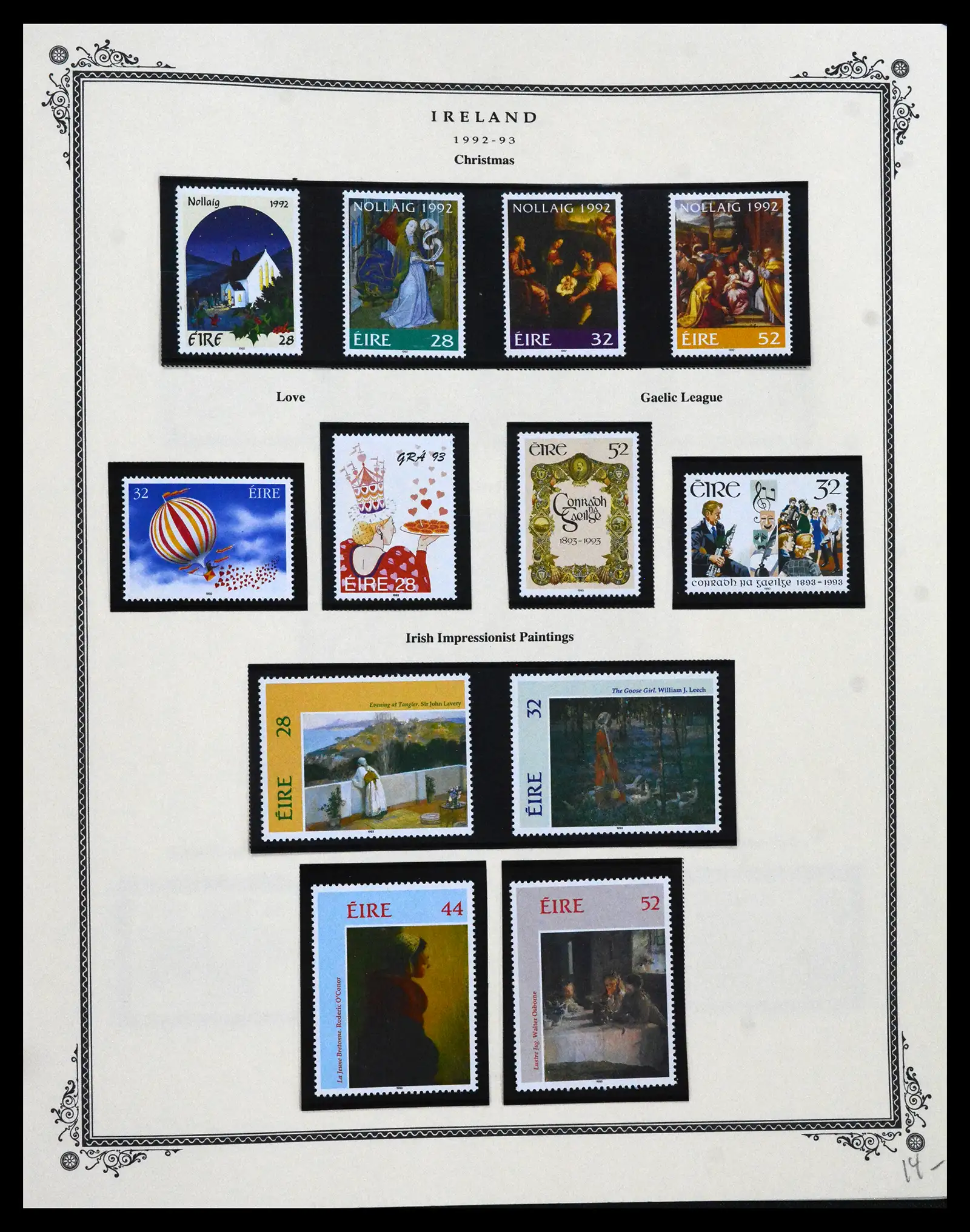41838 0074 - Stamp collection 41838 Ireland 1922-1998.