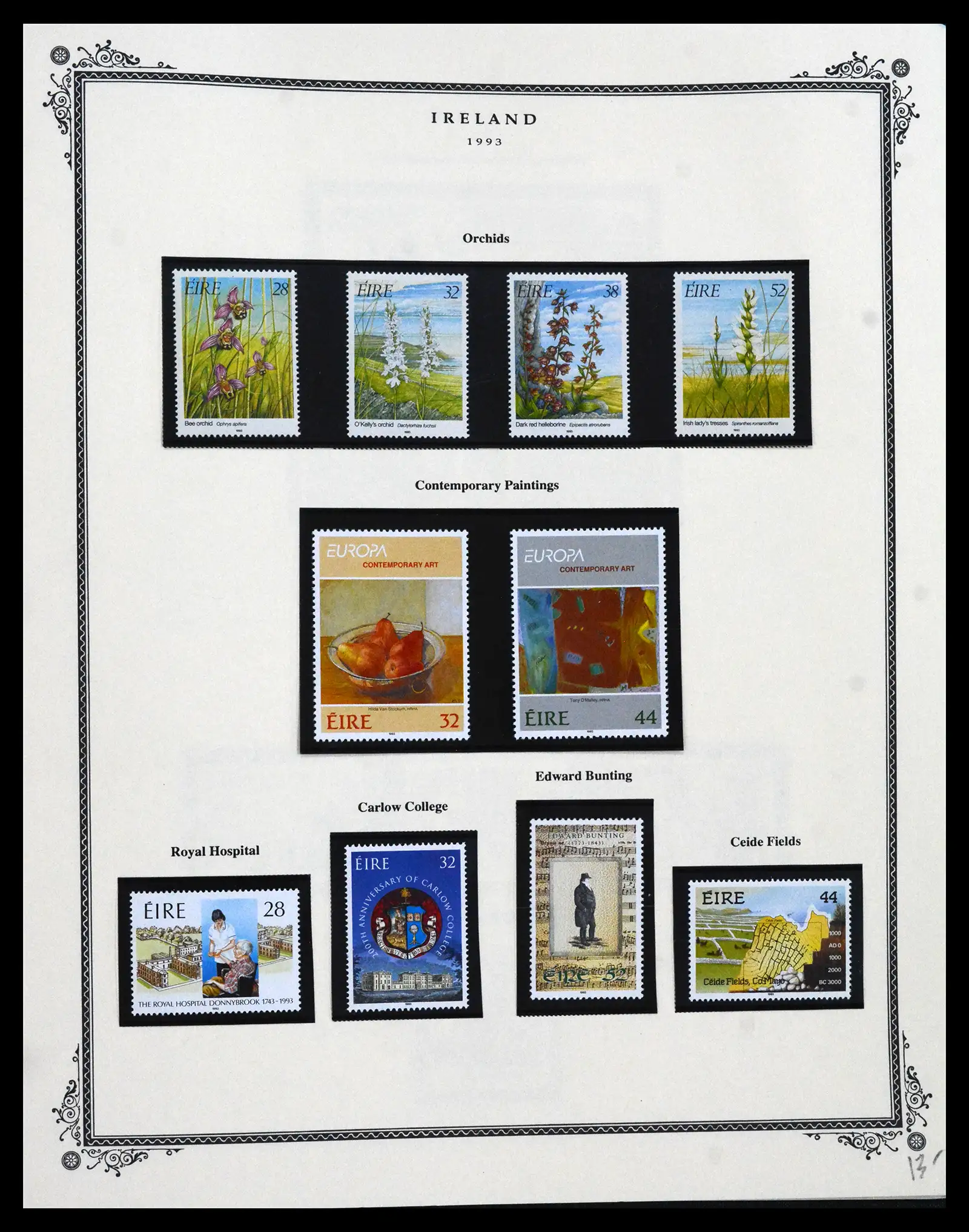 41838 0075 - Stamp collection 41838 Ireland 1922-1998.