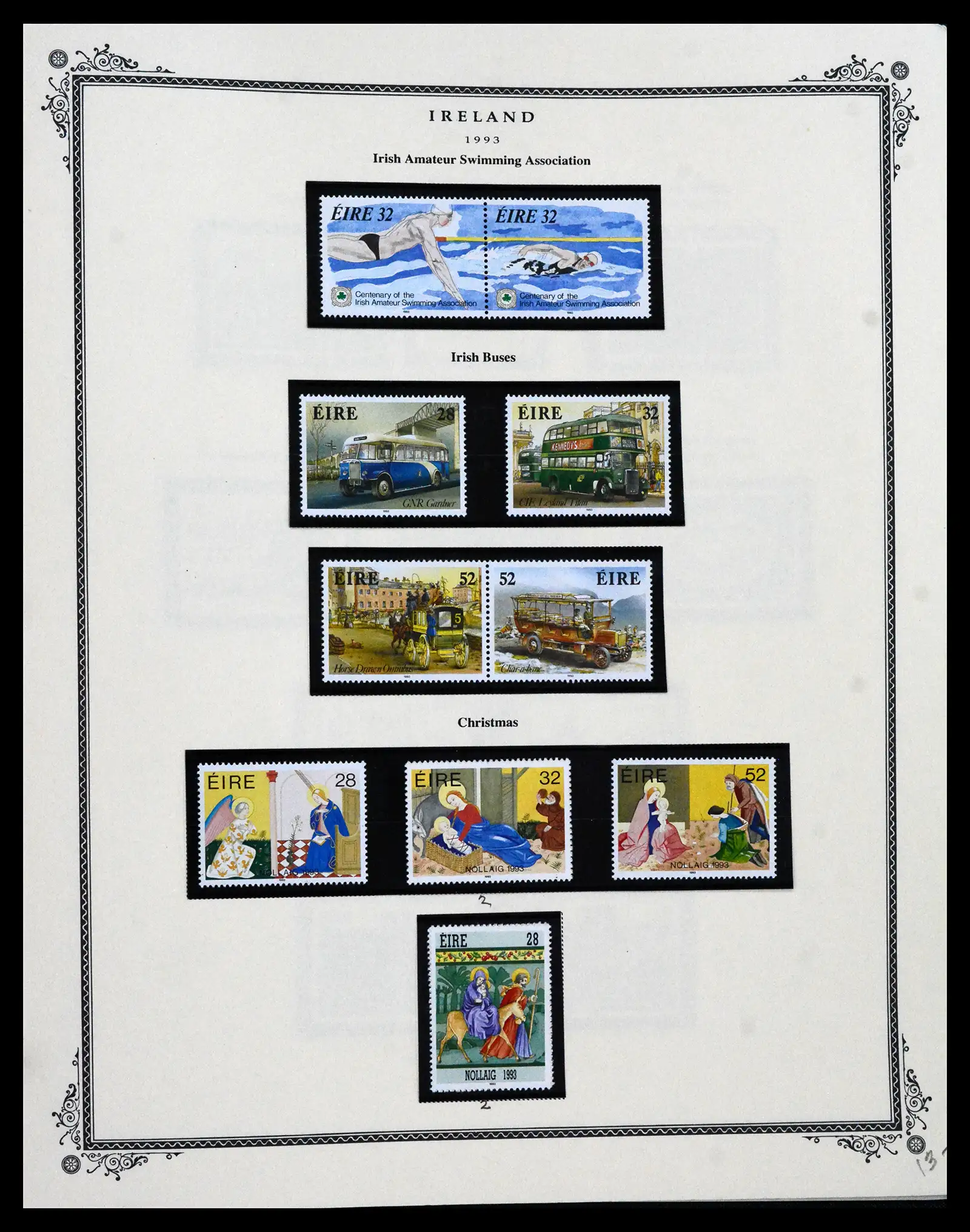 41838 0076 - Stamp collection 41838 Ireland 1922-1998.