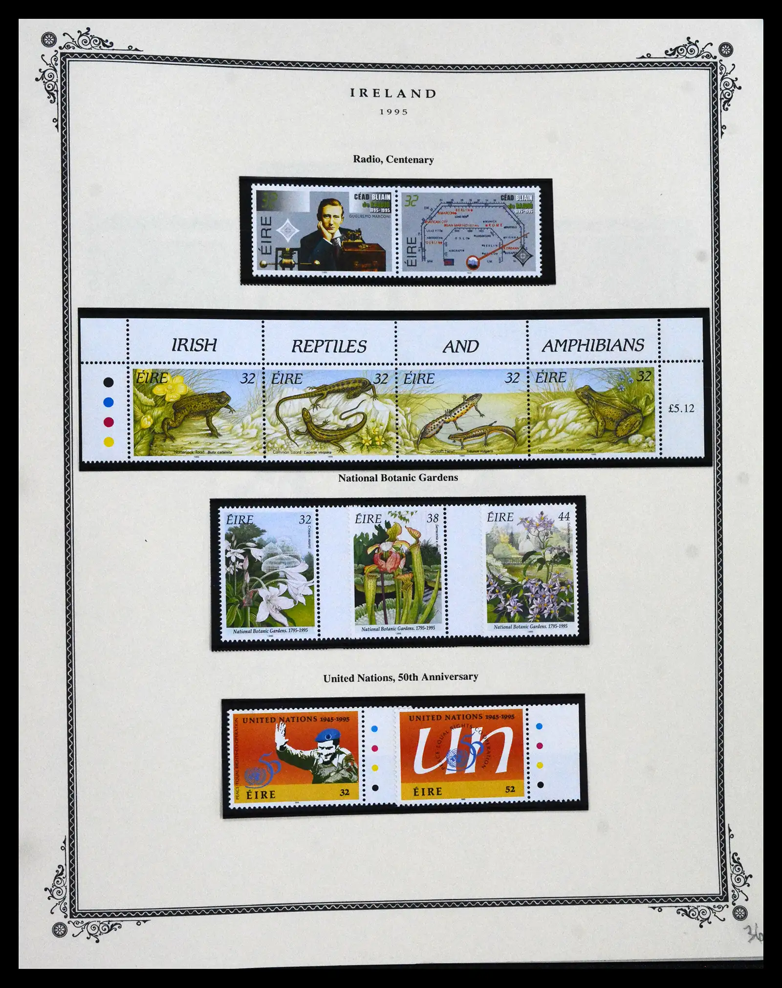 41838 0084 - Stamp collection 41838 Ireland 1922-1998.