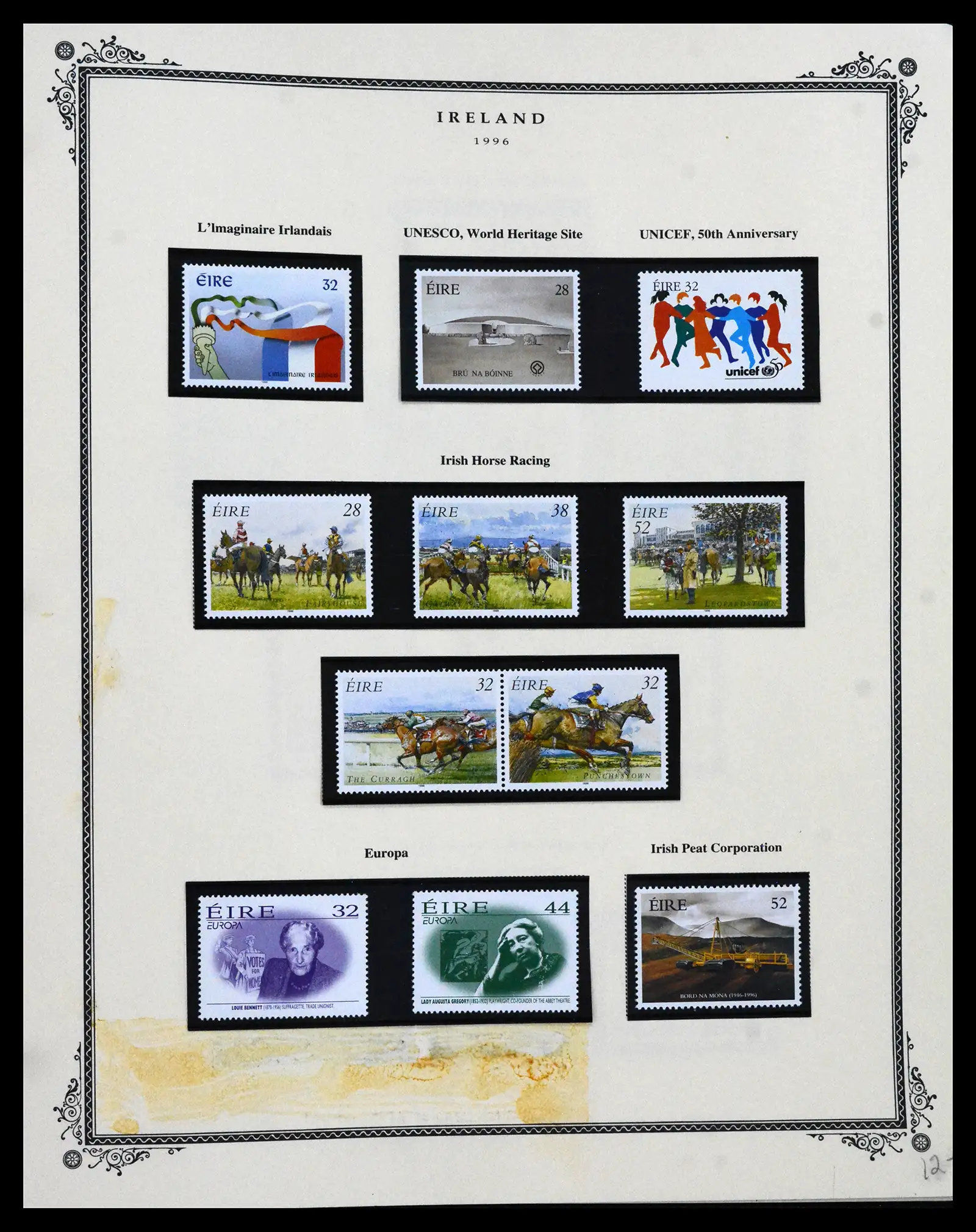 41838 0088 - Stamp collection 41838 Ireland 1922-1998.