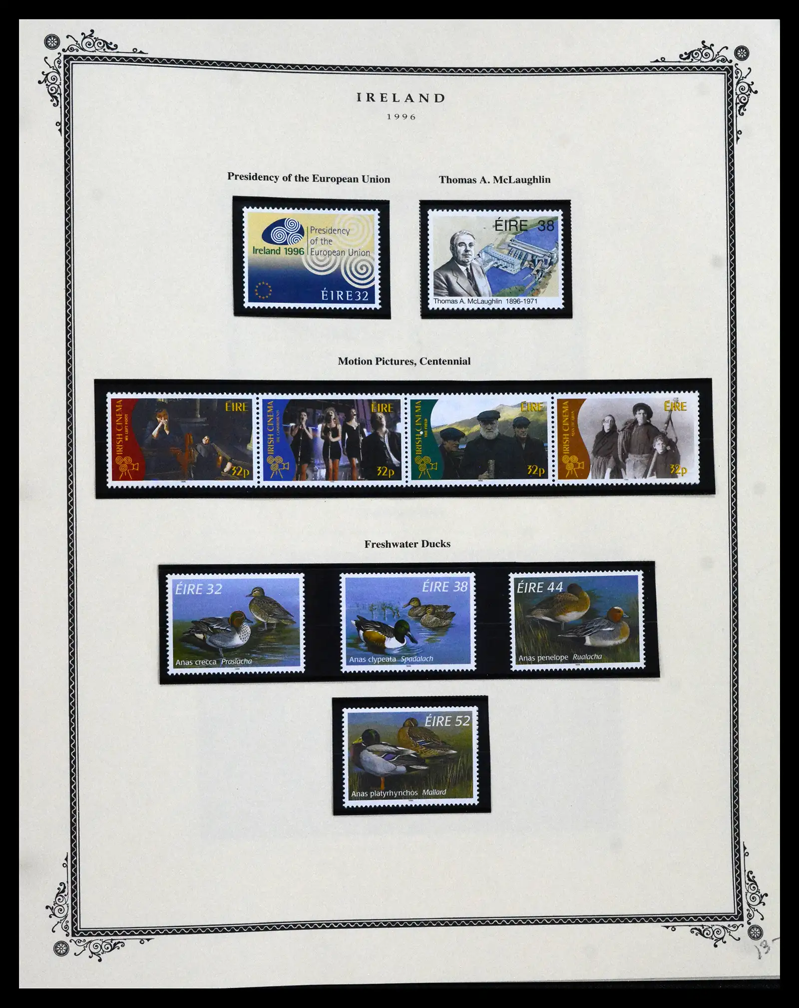 41838 0090 - Stamp collection 41838 Ireland 1922-1998.