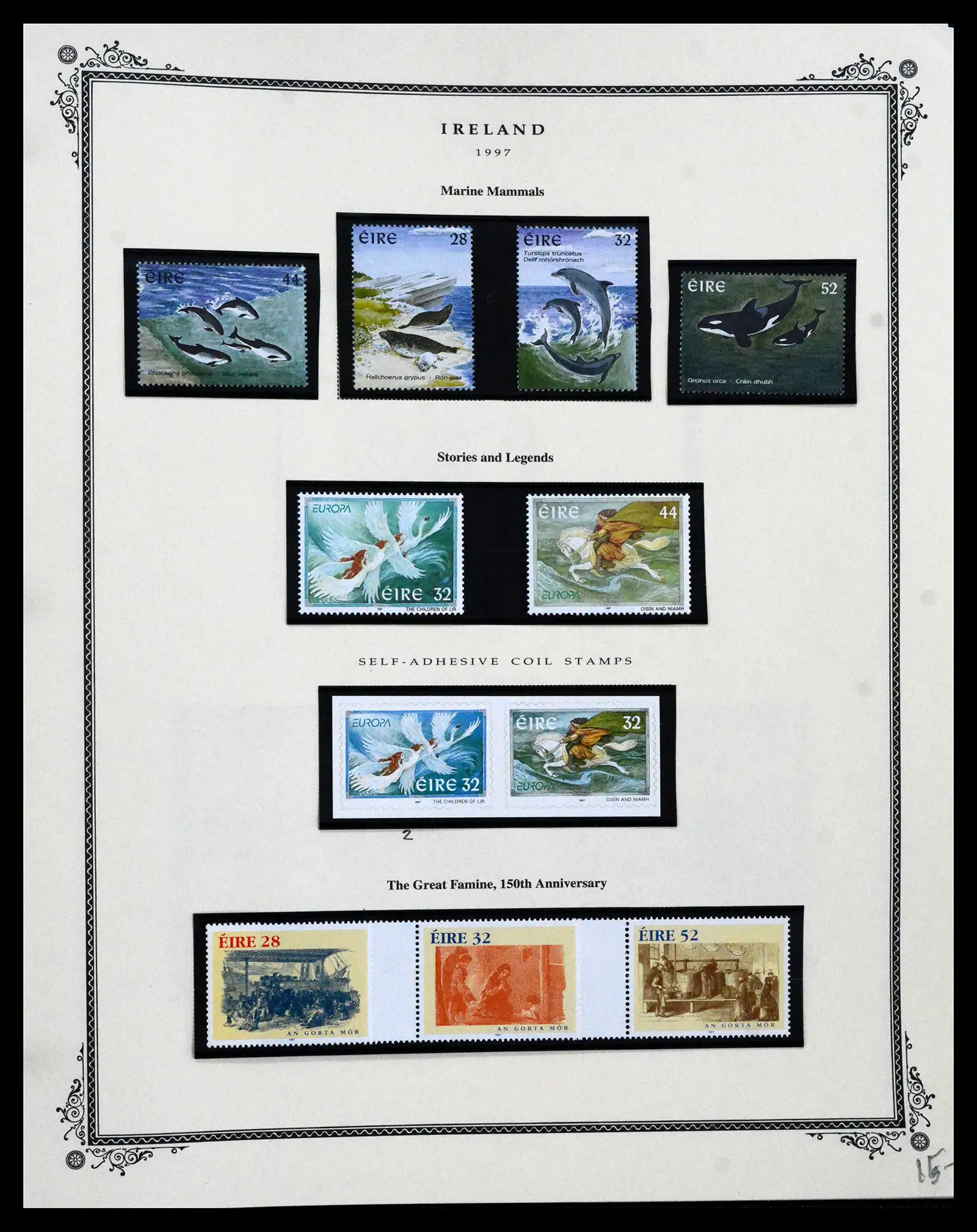 41838 0097 - Stamp collection 41838 Ireland 1922-1998.