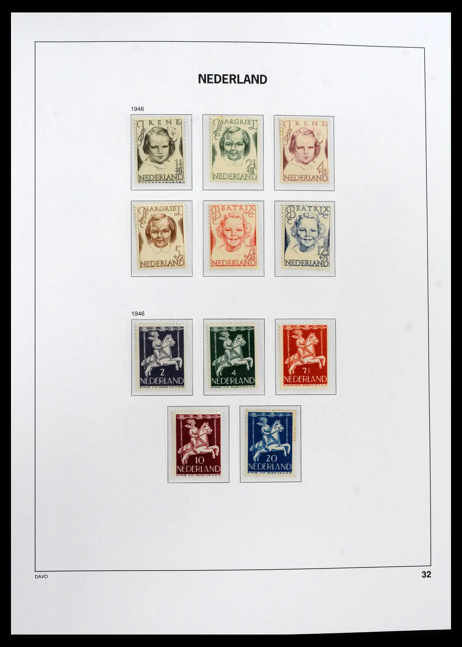 41839 0002 - Postzegelverzameling 41839 Nederland compleet 1945-2013.