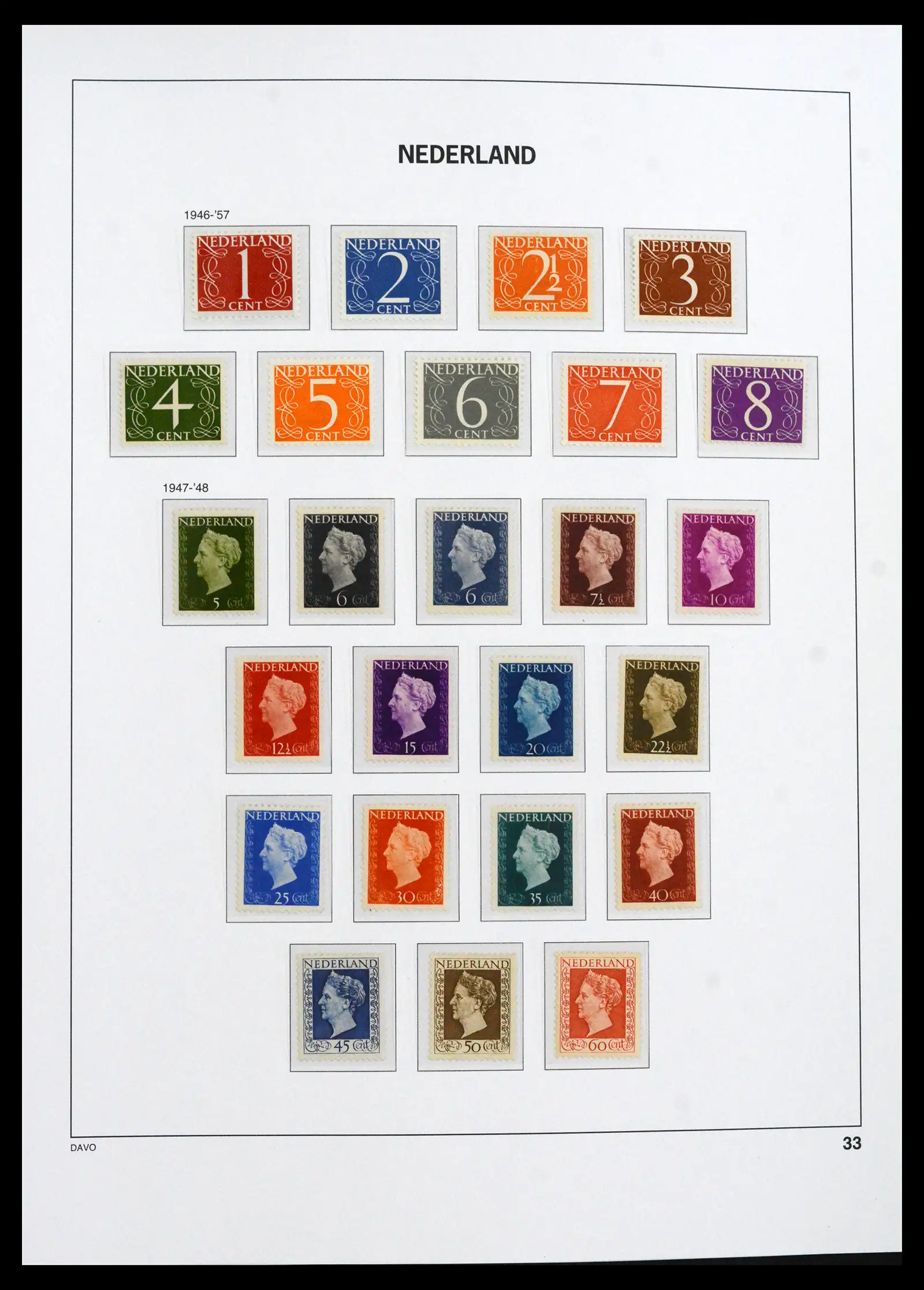 41839 0003 - Postzegelverzameling 41839 Nederland compleet 1945-2013.