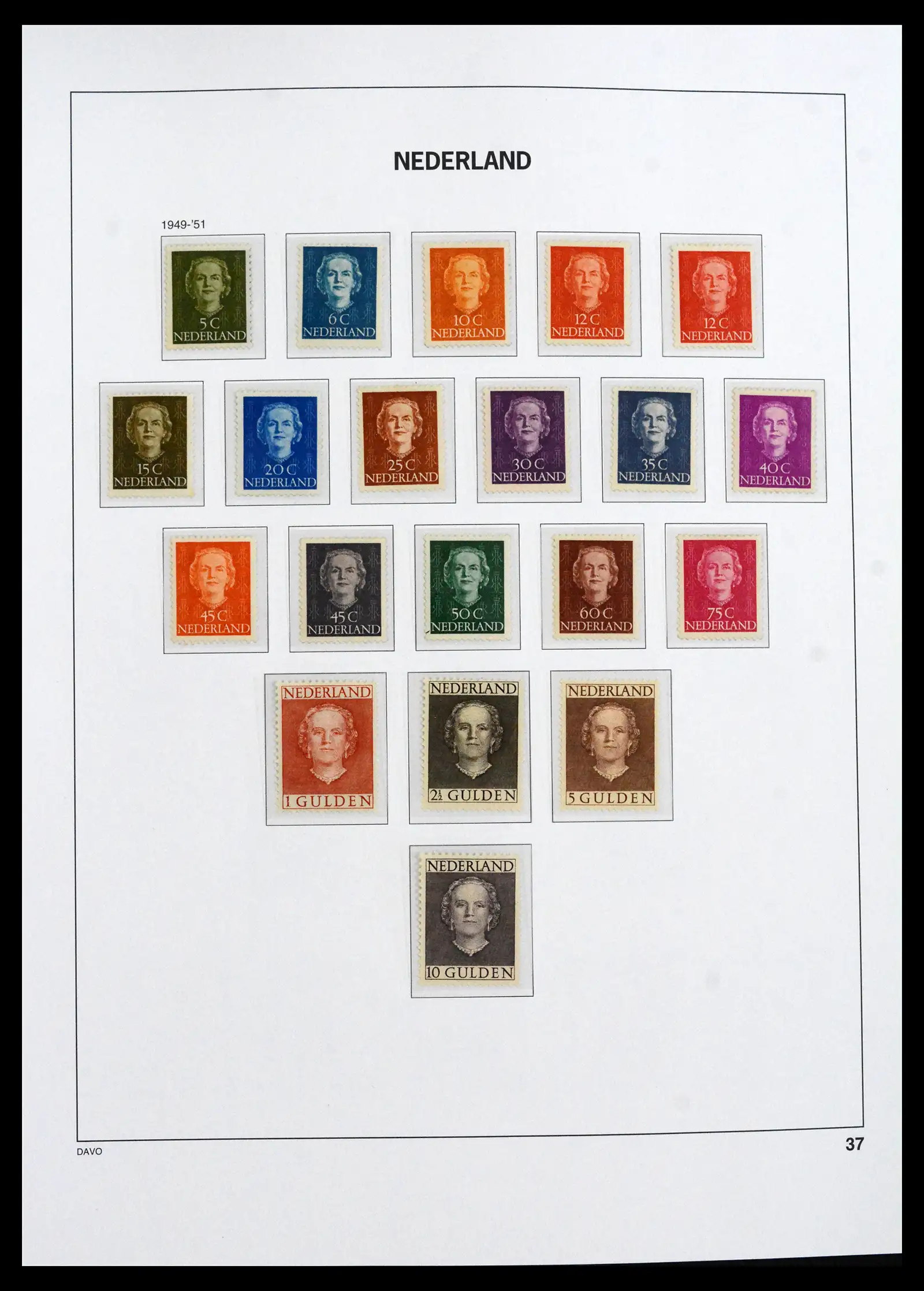 41839 0008 - Postzegelverzameling 41839 Nederland compleet 1945-2013.