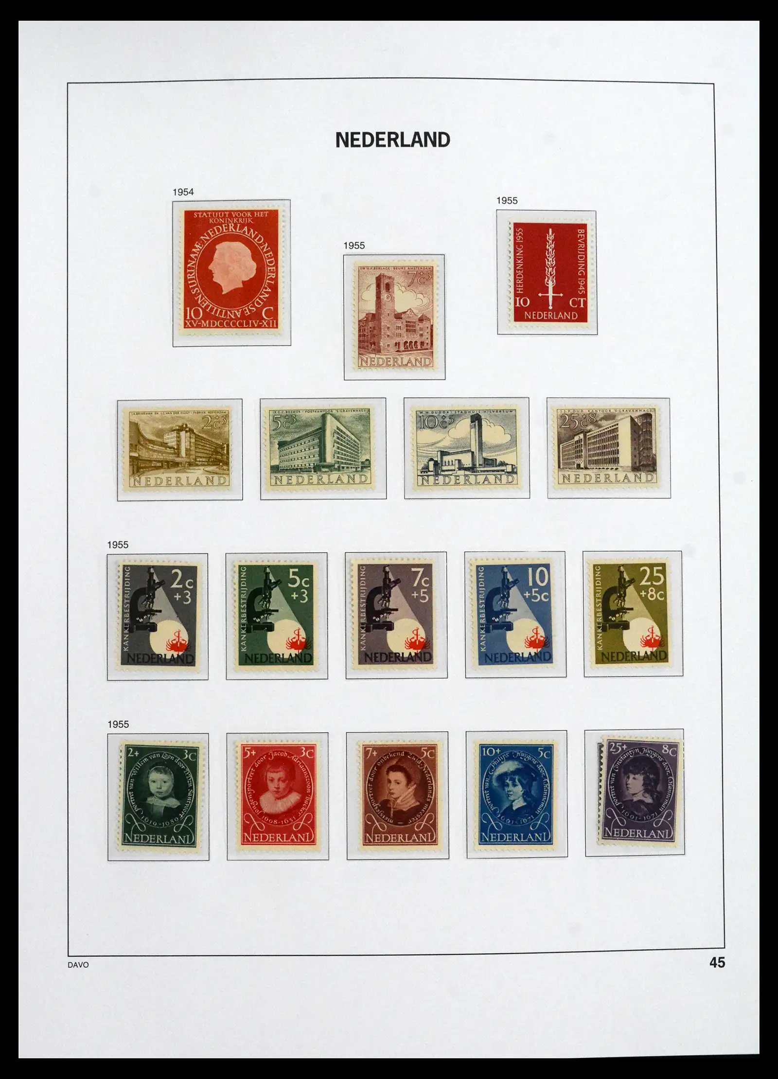 41839 0017 - Postzegelverzameling 41839 Nederland compleet 1945-2013.