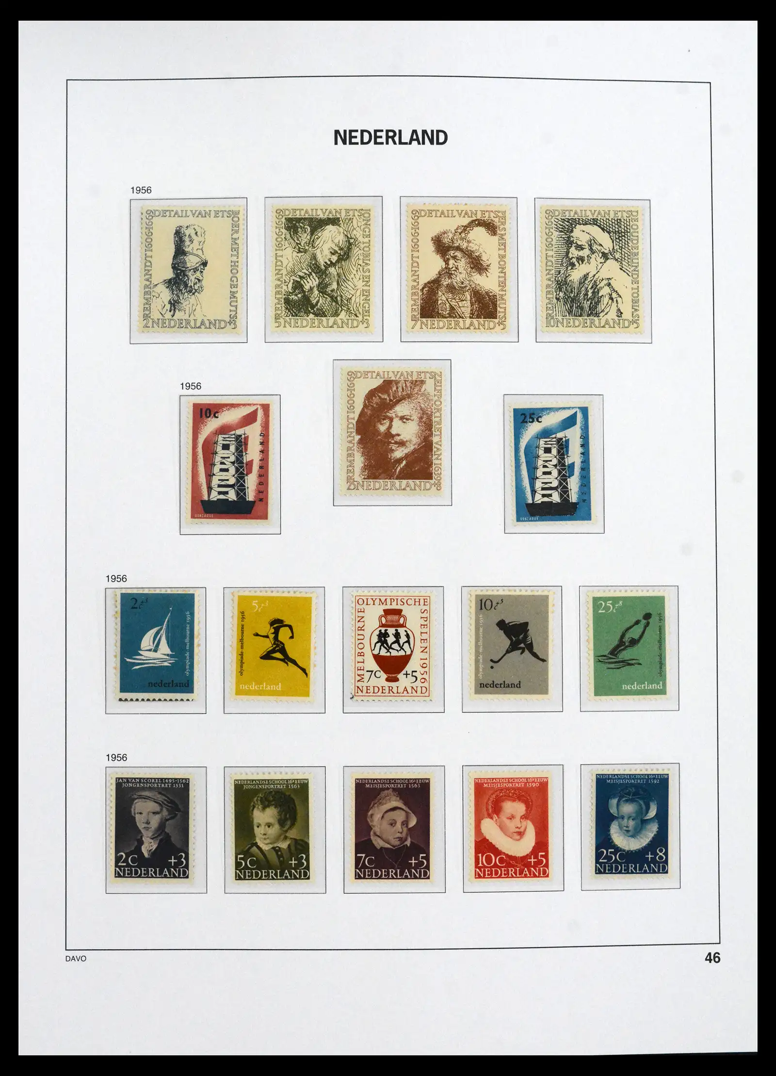 41839 0018 - Postzegelverzameling 41839 Nederland compleet 1945-2013.