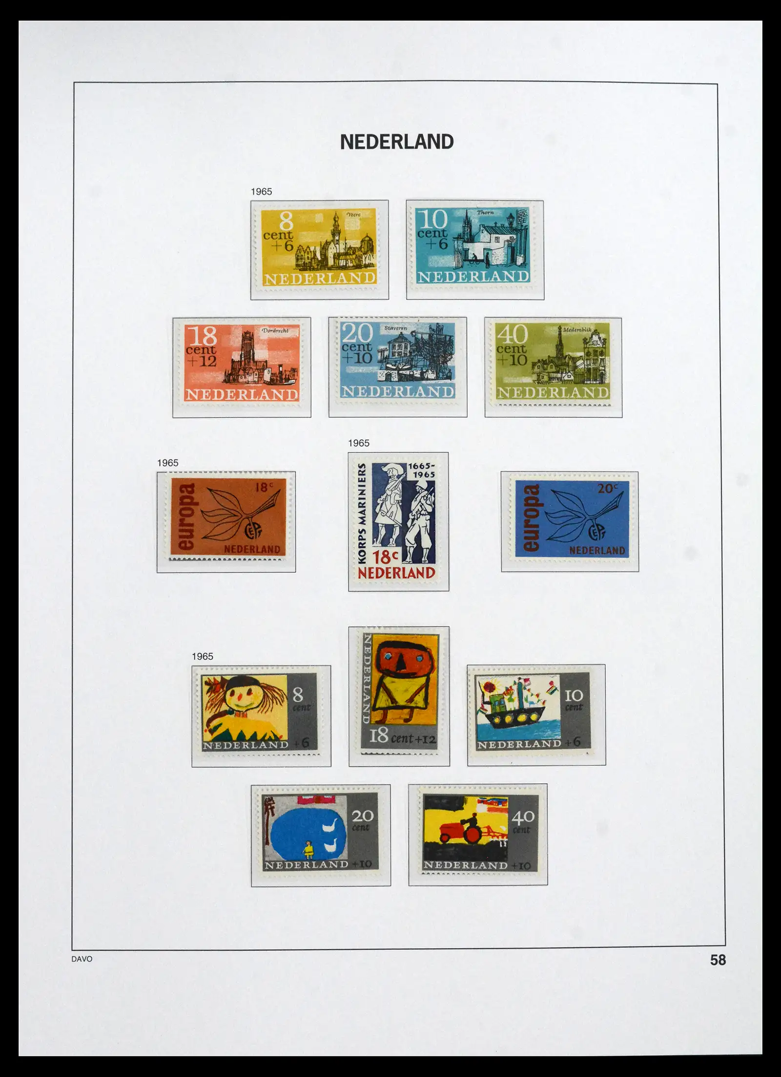 41839 0030 - Postzegelverzameling 41839 Nederland compleet 1945-2013.