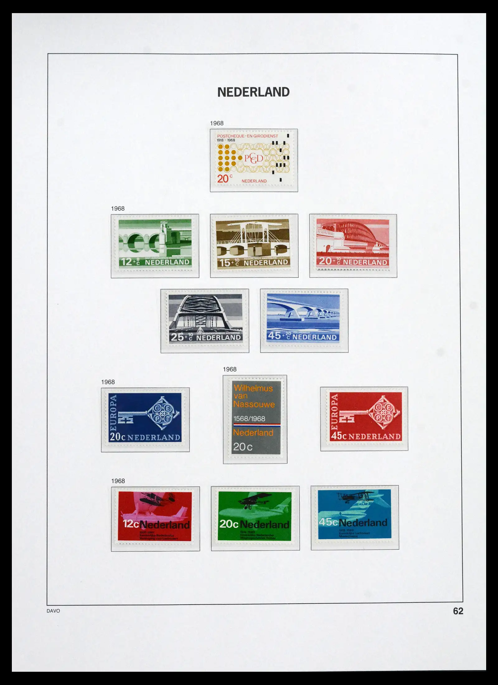 41839 0034 - Postzegelverzameling 41839 Nederland compleet 1945-2013.