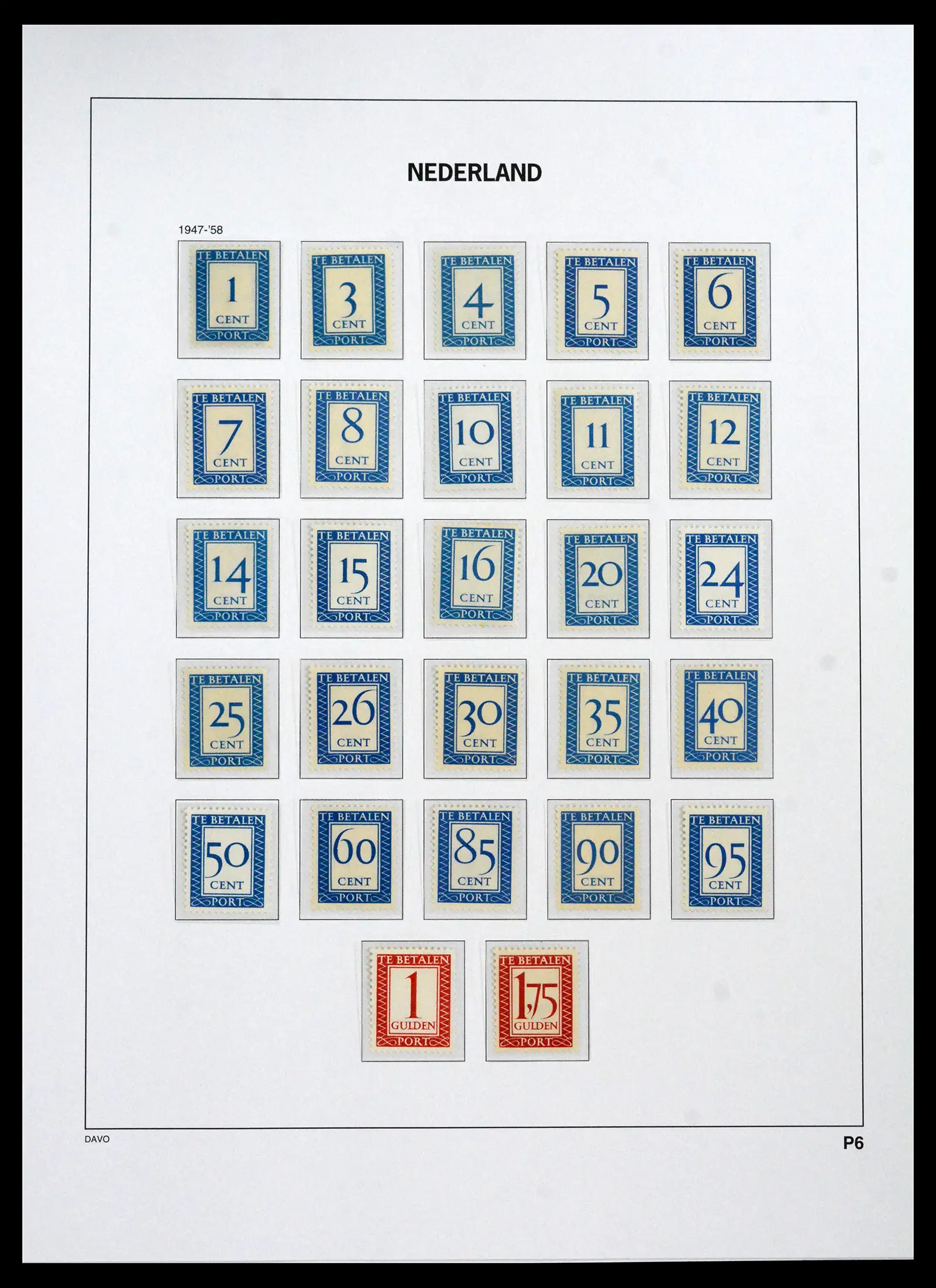 41839 0044 - Postzegelverzameling 41839 Nederland compleet 1945-2013.