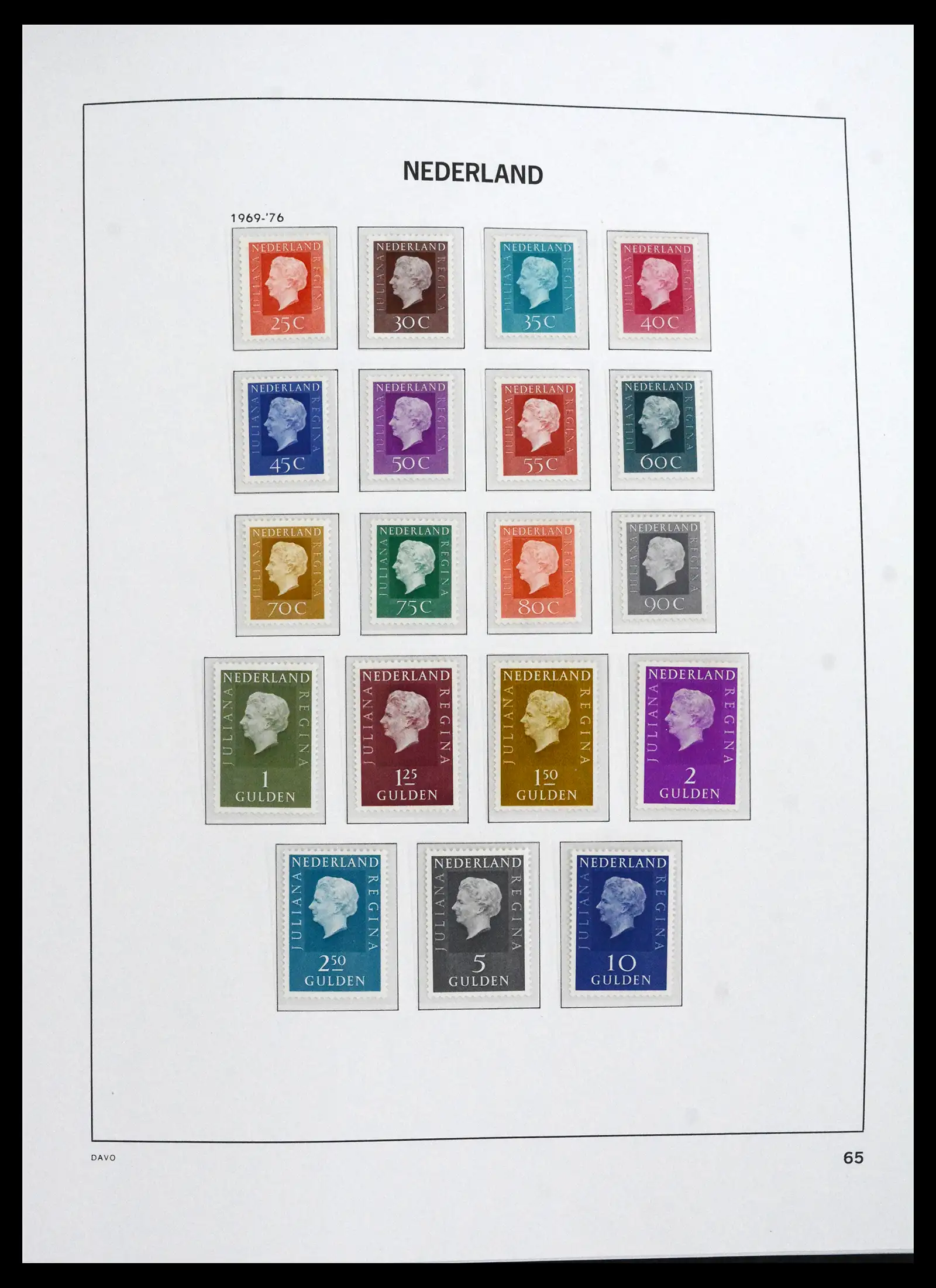 41839 0045 - Postzegelverzameling 41839 Nederland compleet 1945-2013.