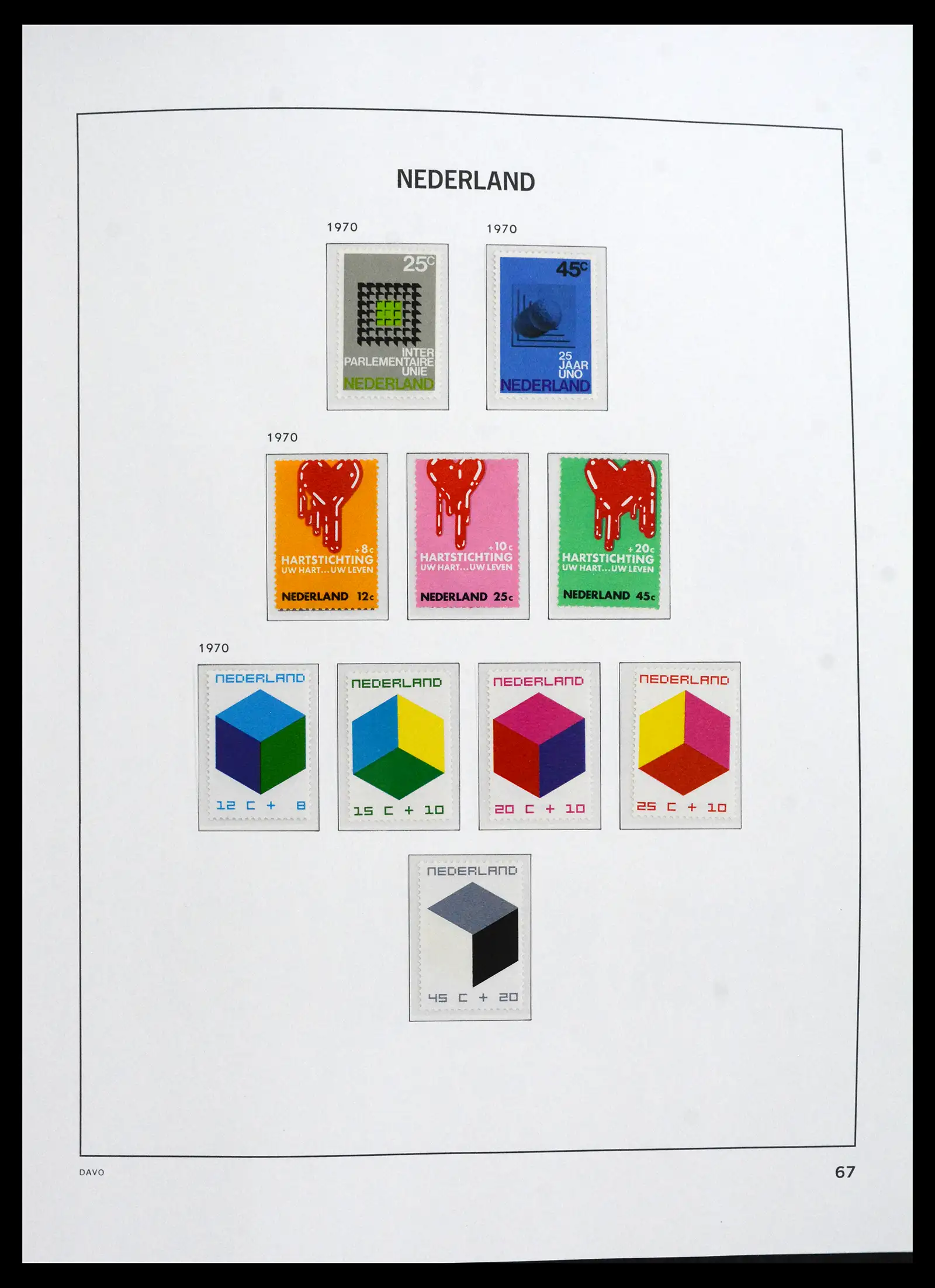 41839 0048 - Postzegelverzameling 41839 Nederland compleet 1945-2013.