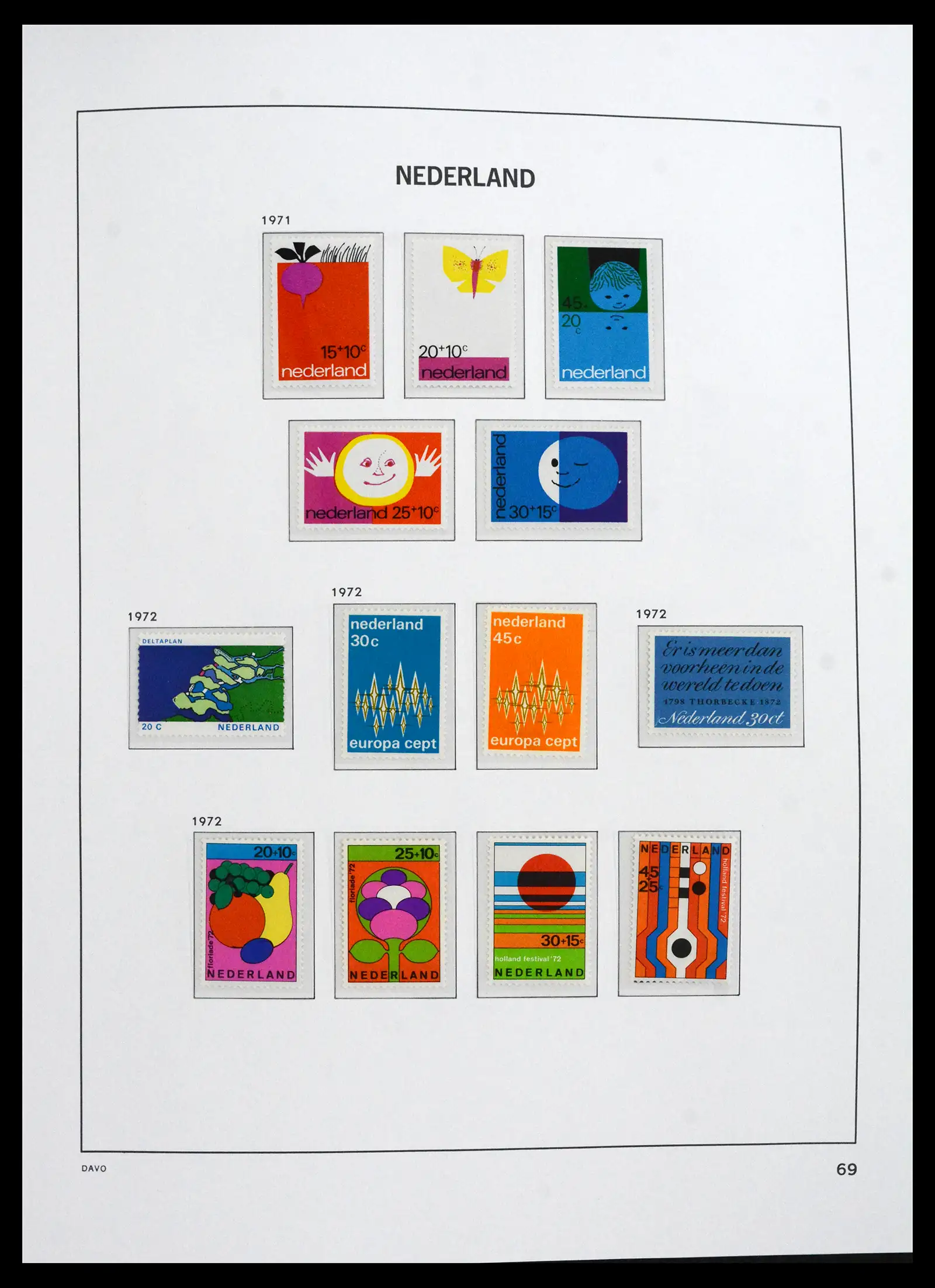 41839 0050 - Postzegelverzameling 41839 Nederland compleet 1945-2013.