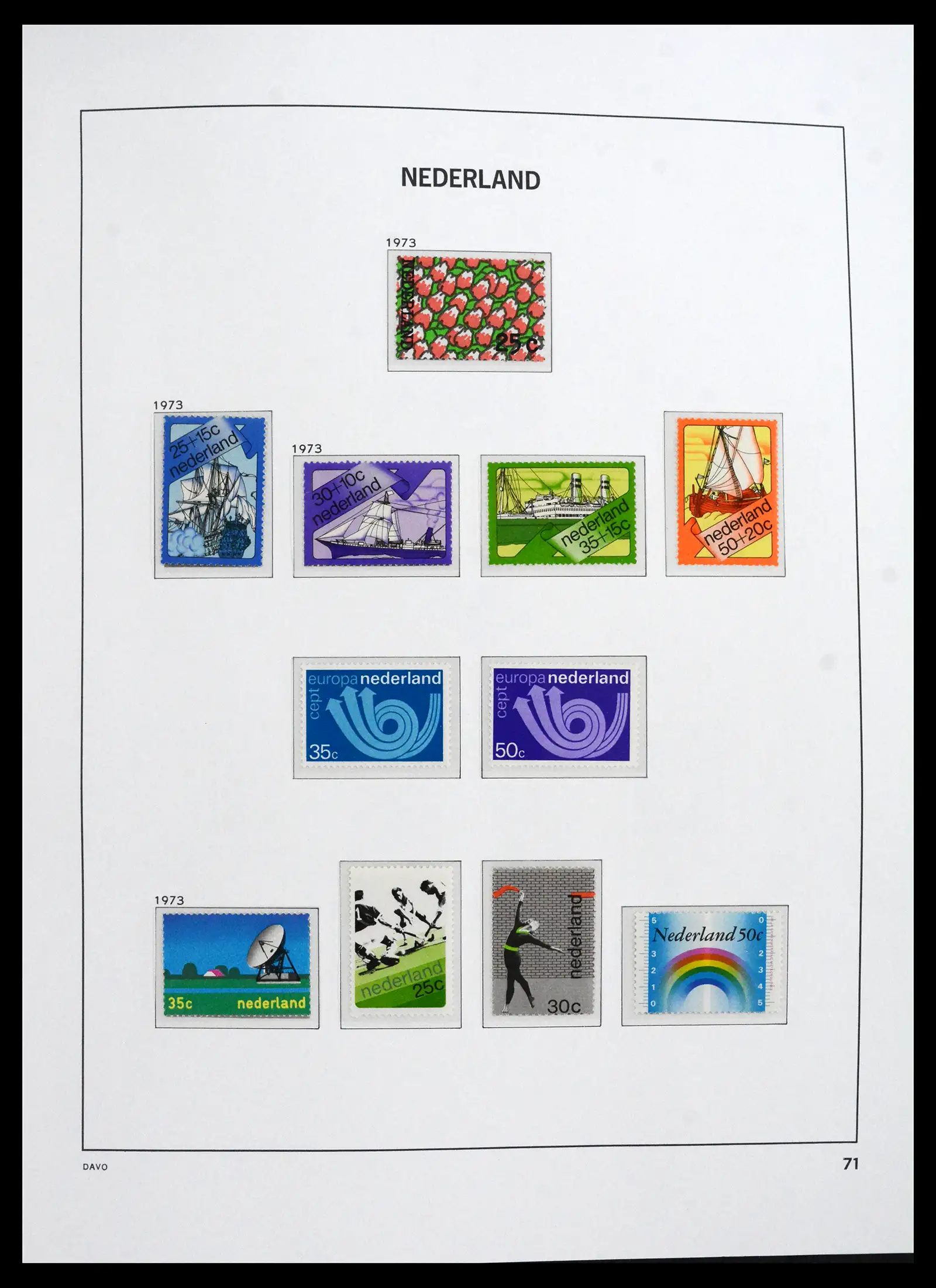 41839 0052 - Postzegelverzameling 41839 Nederland compleet 1945-2013.