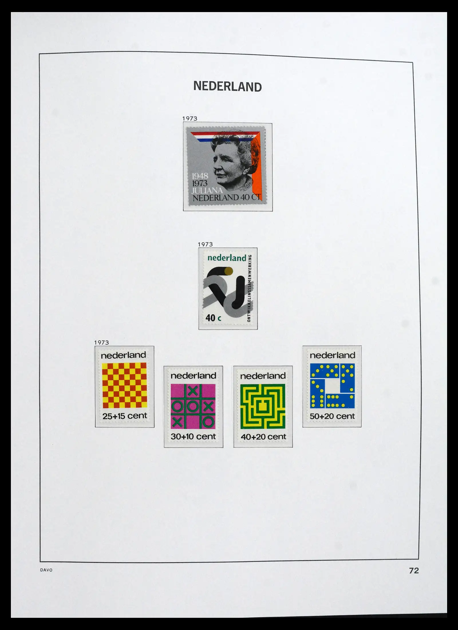 41839 0053 - Postzegelverzameling 41839 Nederland compleet 1945-2013.