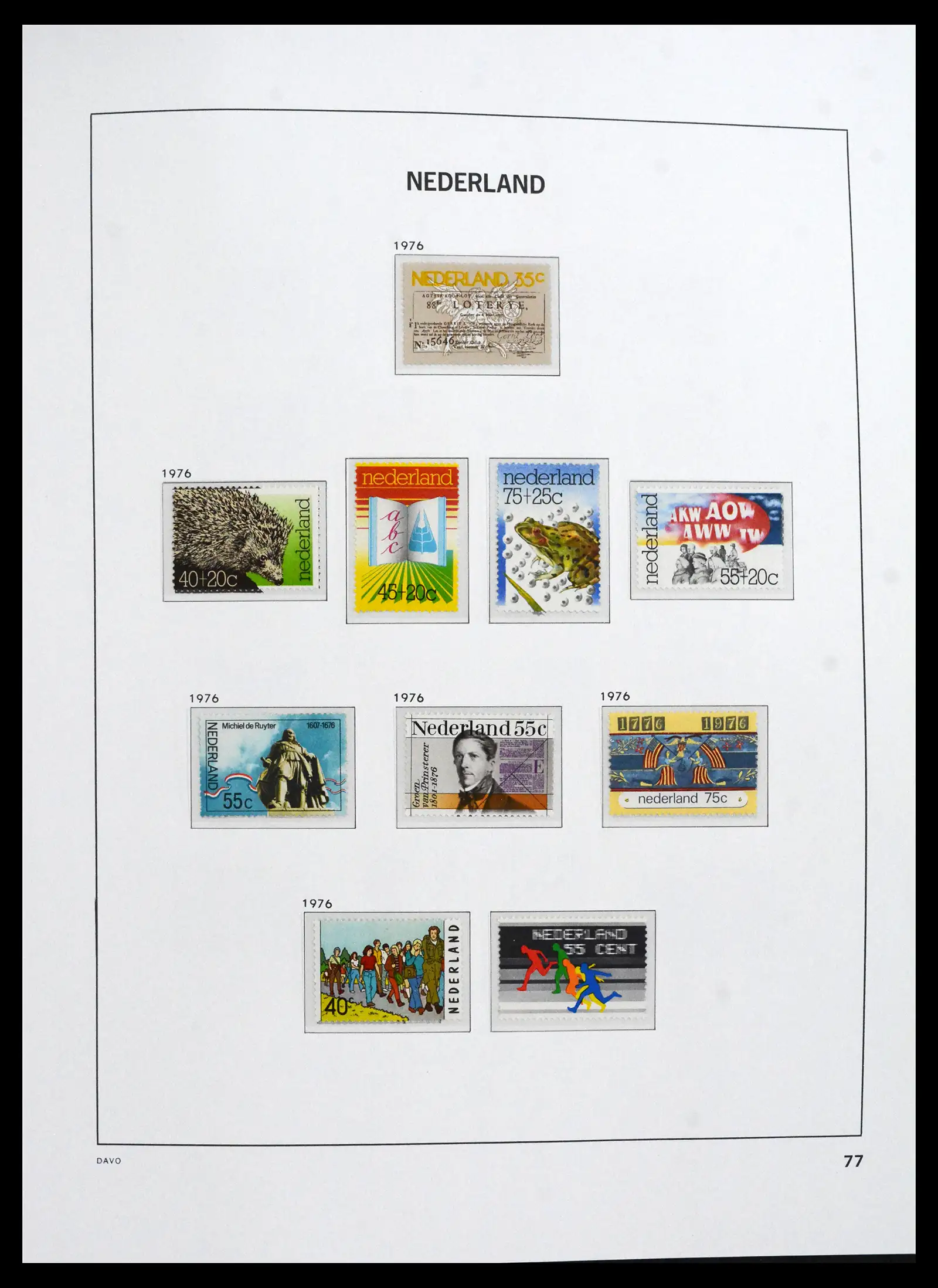 41839 0058 - Postzegelverzameling 41839 Nederland compleet 1945-2013.