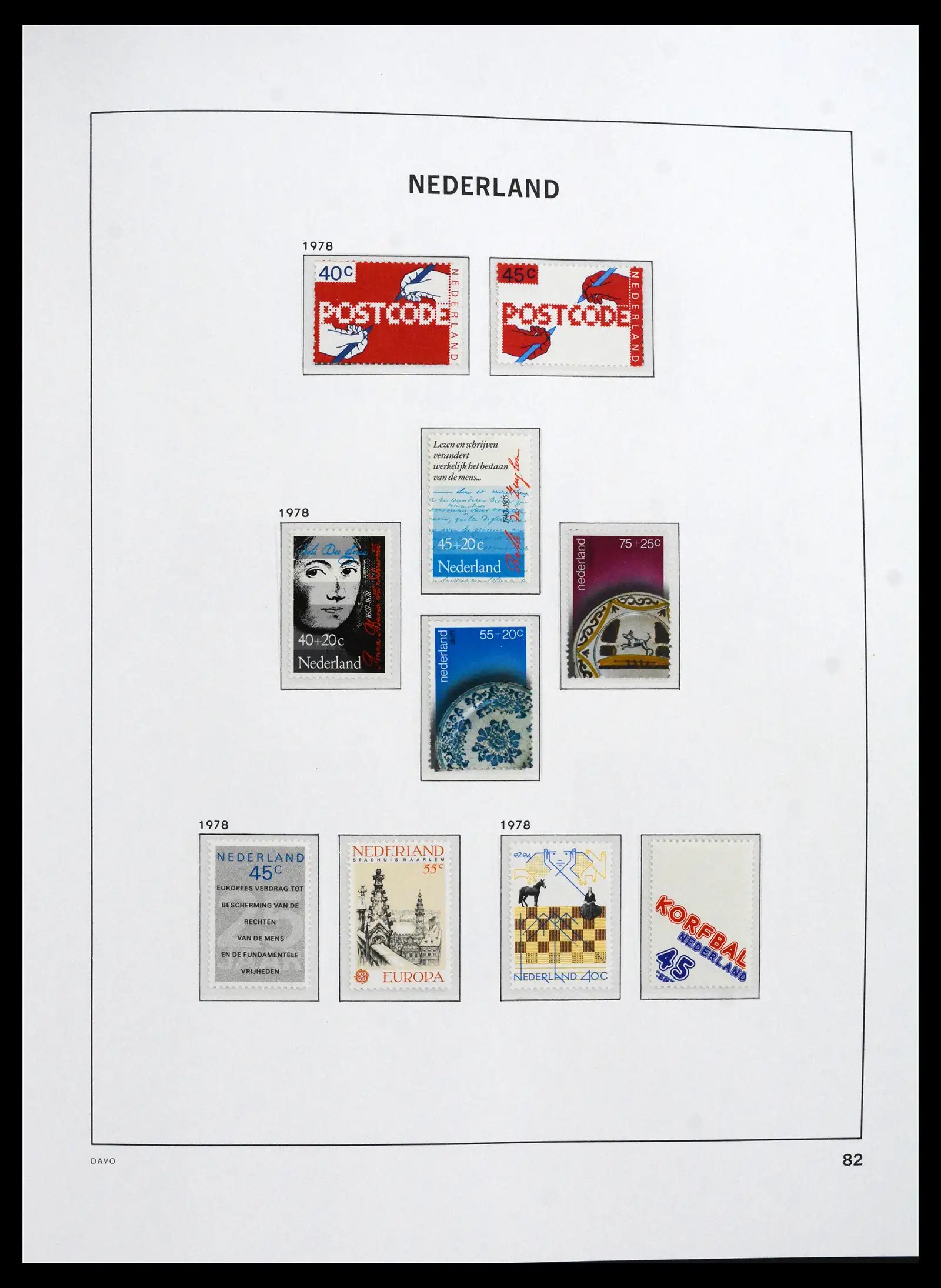 41839 0064 - Postzegelverzameling 41839 Nederland compleet 1945-2013.