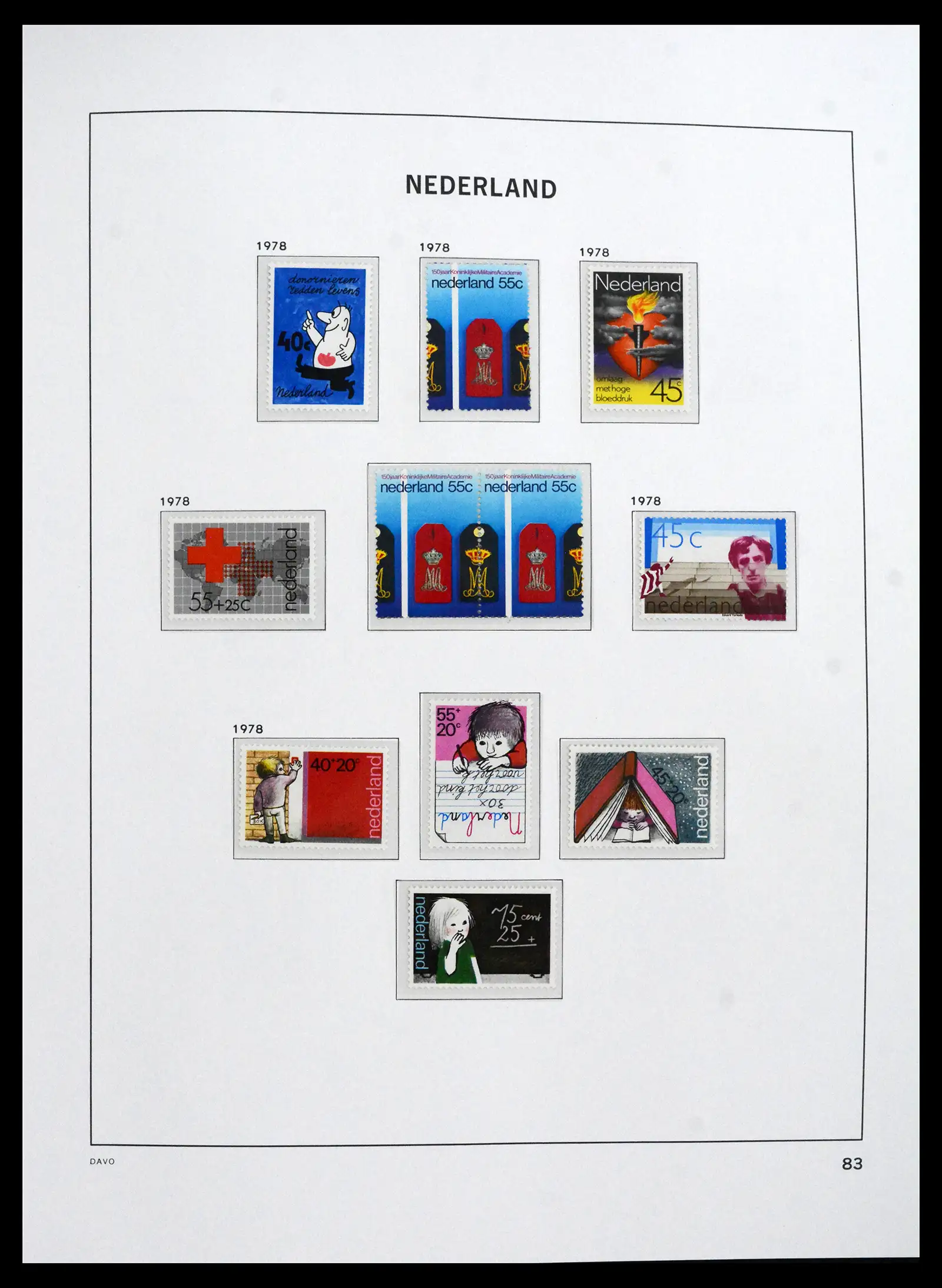 41839 0065 - Postzegelverzameling 41839 Nederland compleet 1945-2013.