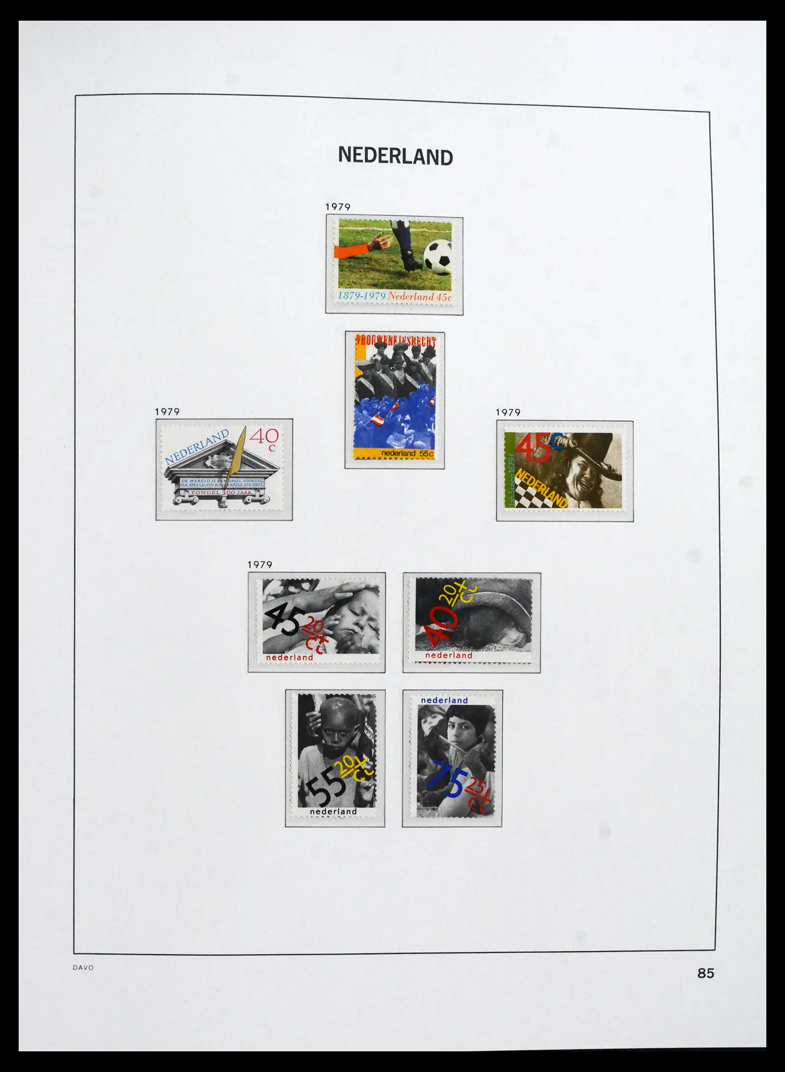 41839 0067 - Postzegelverzameling 41839 Nederland compleet 1945-2013.