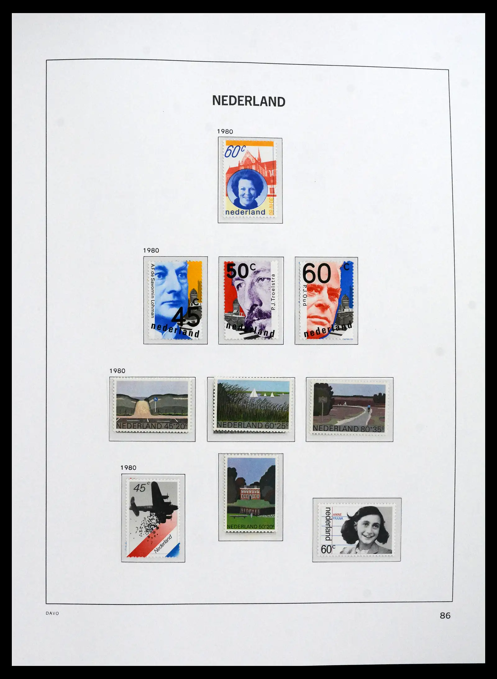 41839 0068 - Postzegelverzameling 41839 Nederland compleet 1945-2013.
