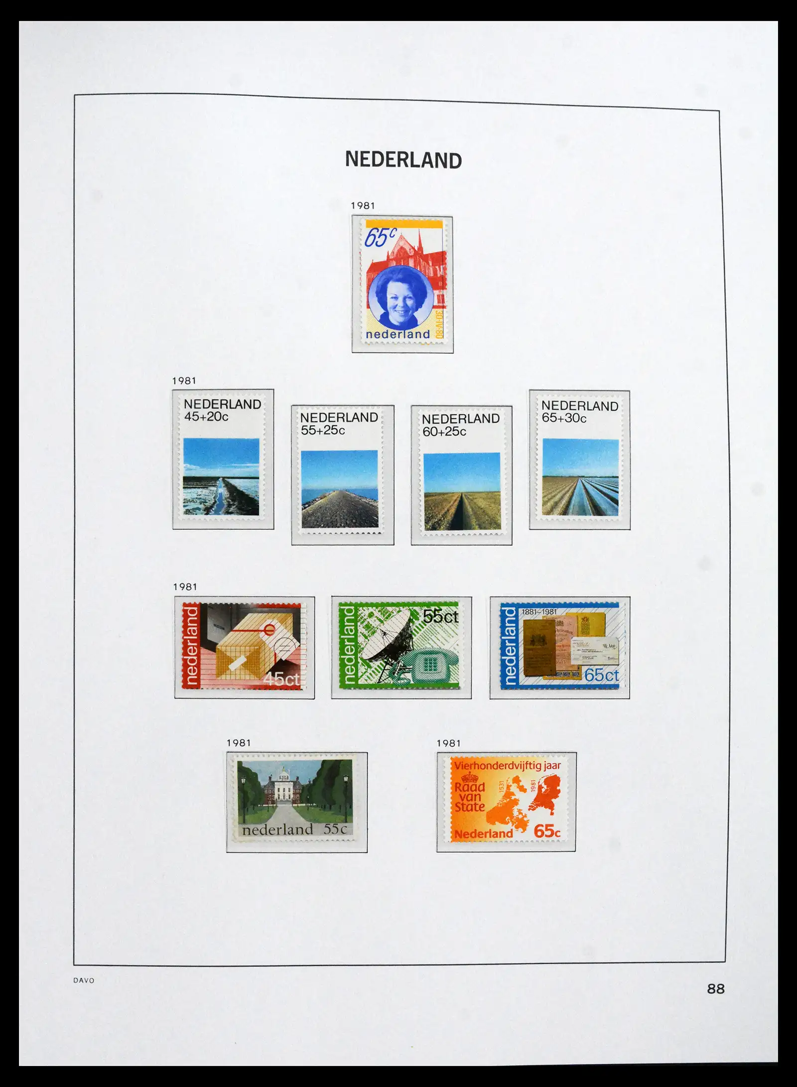 41839 0070 - Postzegelverzameling 41839 Nederland compleet 1945-2013.