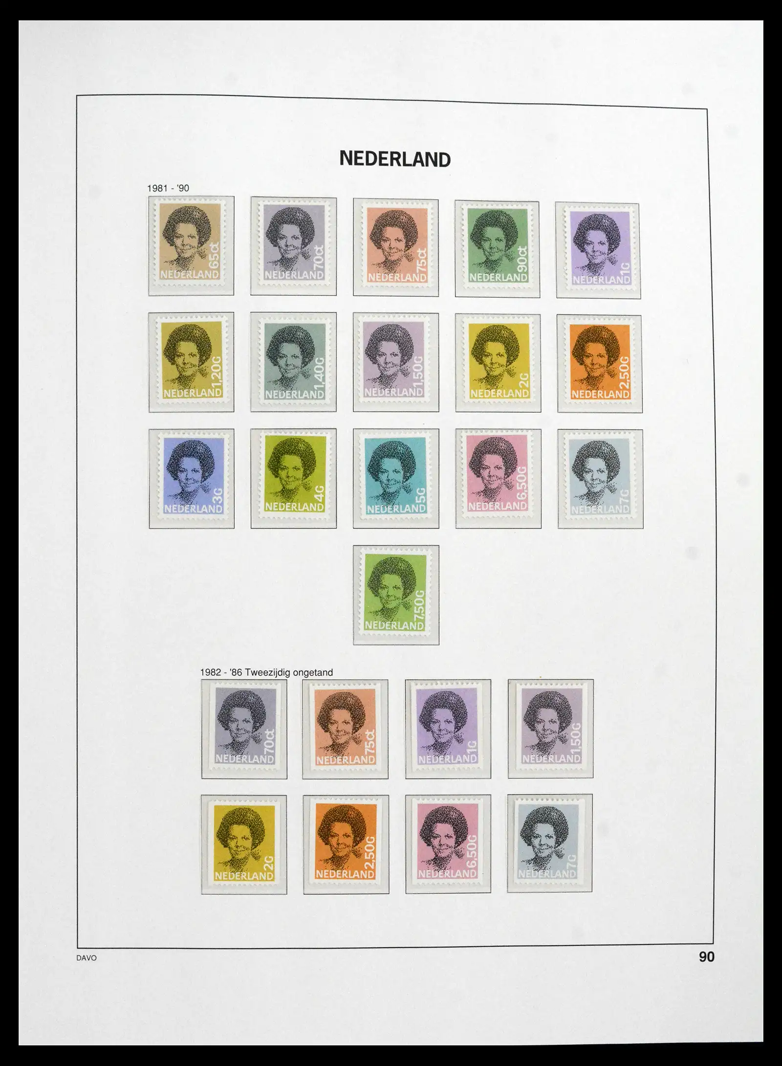 41839 0072 - Postzegelverzameling 41839 Nederland compleet 1945-2013.