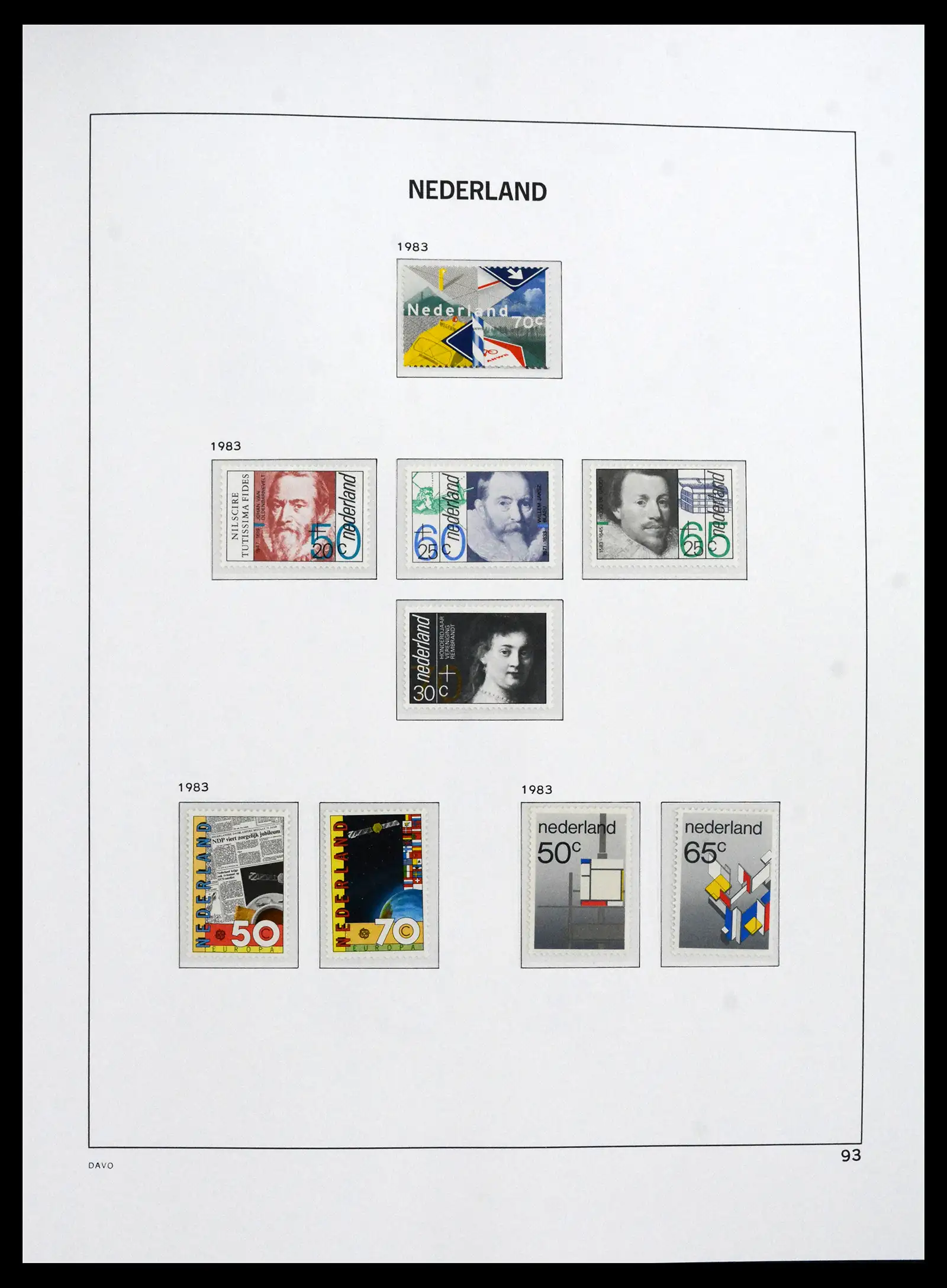 41839 0075 - Postzegelverzameling 41839 Nederland compleet 1945-2013.