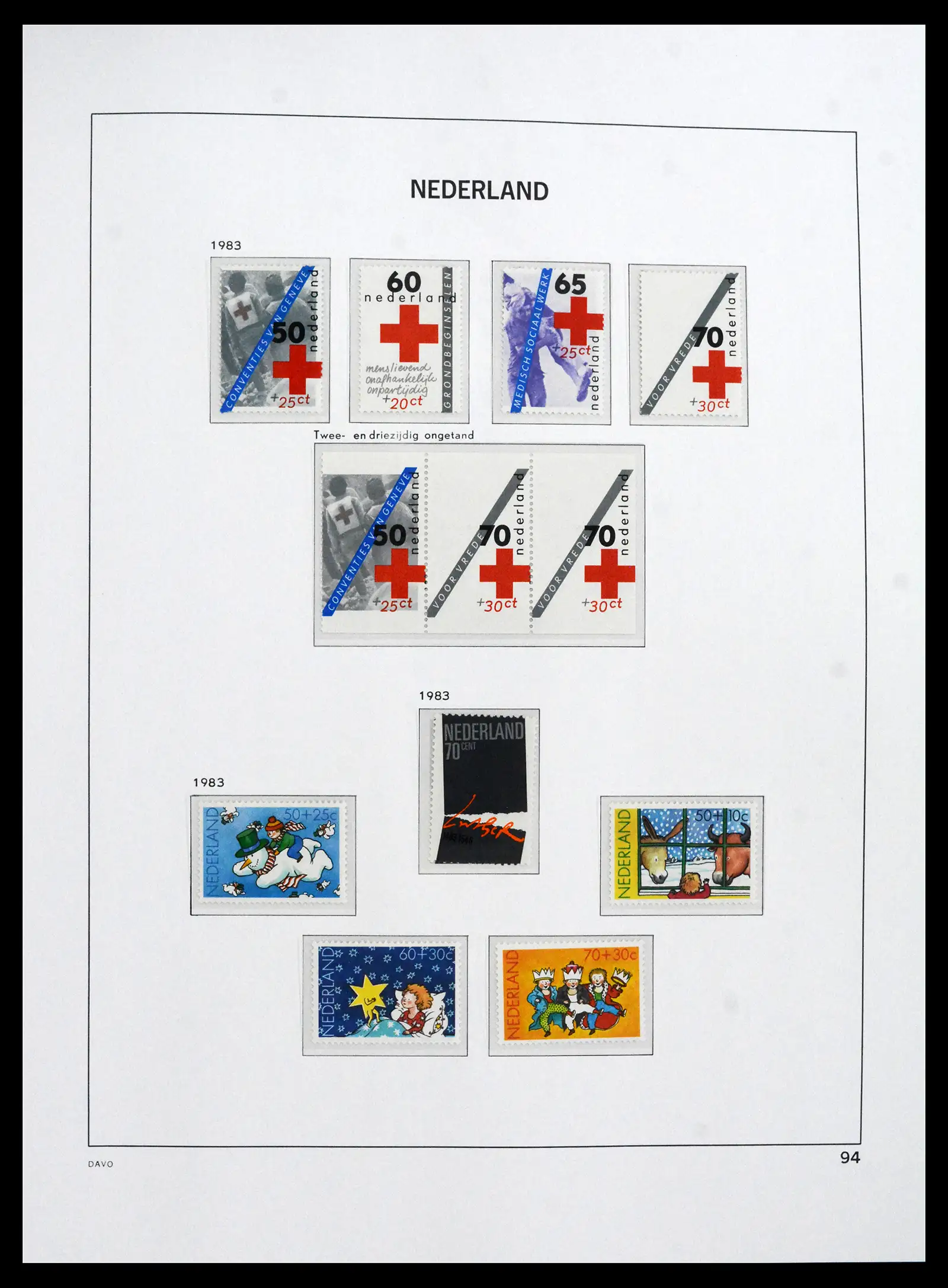 41839 0076 - Postzegelverzameling 41839 Nederland compleet 1945-2013.