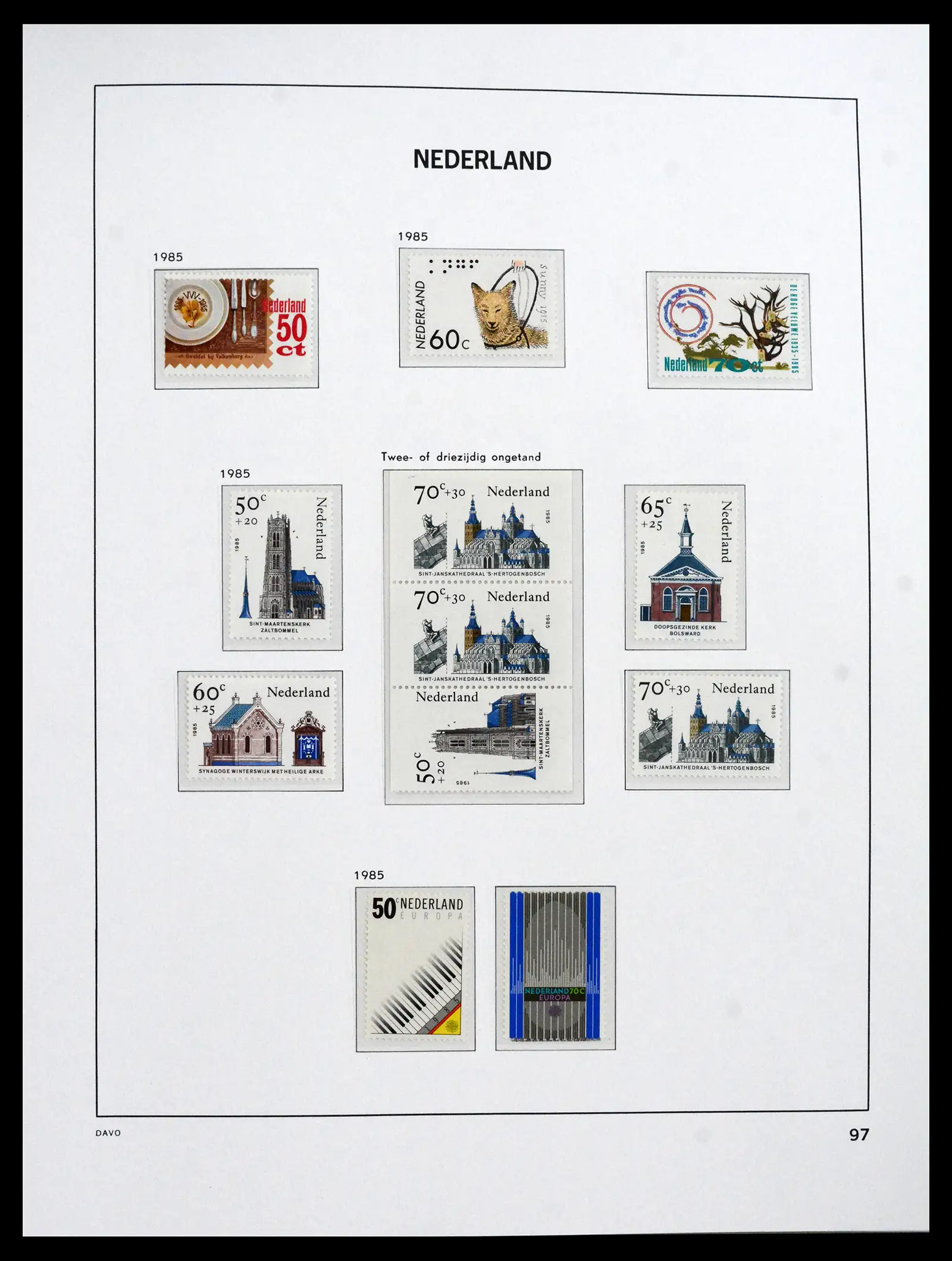 41839 0081 - Postzegelverzameling 41839 Nederland compleet 1945-2013.