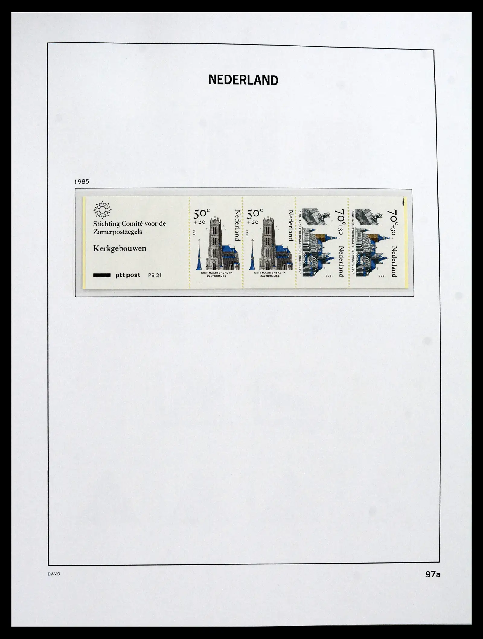 41839 0082 - Postzegelverzameling 41839 Nederland compleet 1945-2013.