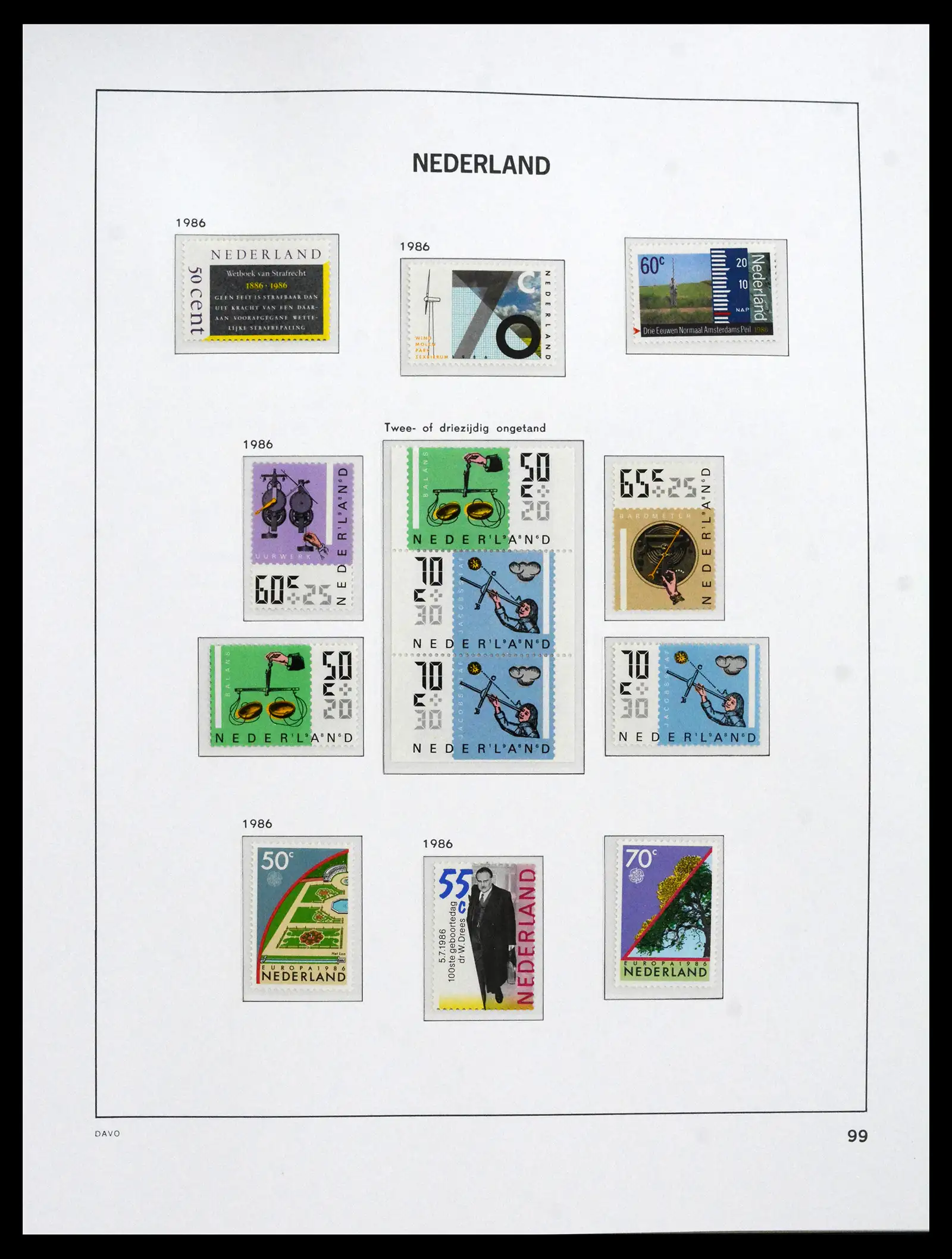 41839 0084 - Postzegelverzameling 41839 Nederland compleet 1945-2013.